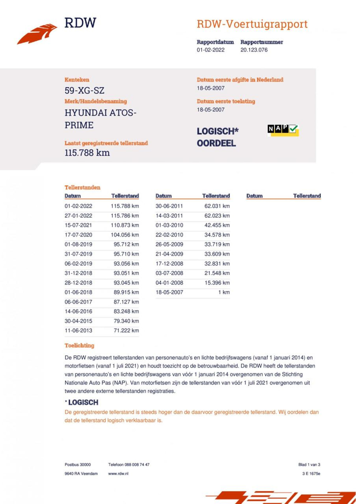 Foto van Hyundai Atos