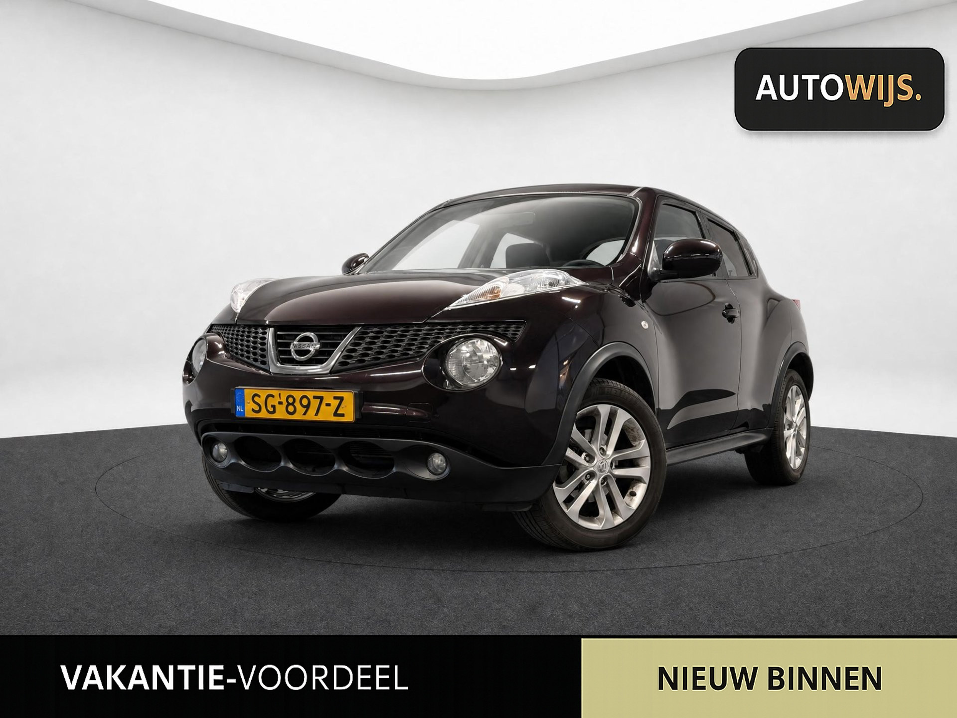 Nissan Nissan Juke 1.6 Acenta|TREKHAAK|CLIMA|CRUISE|APK 4-2027 2013 - voorkant