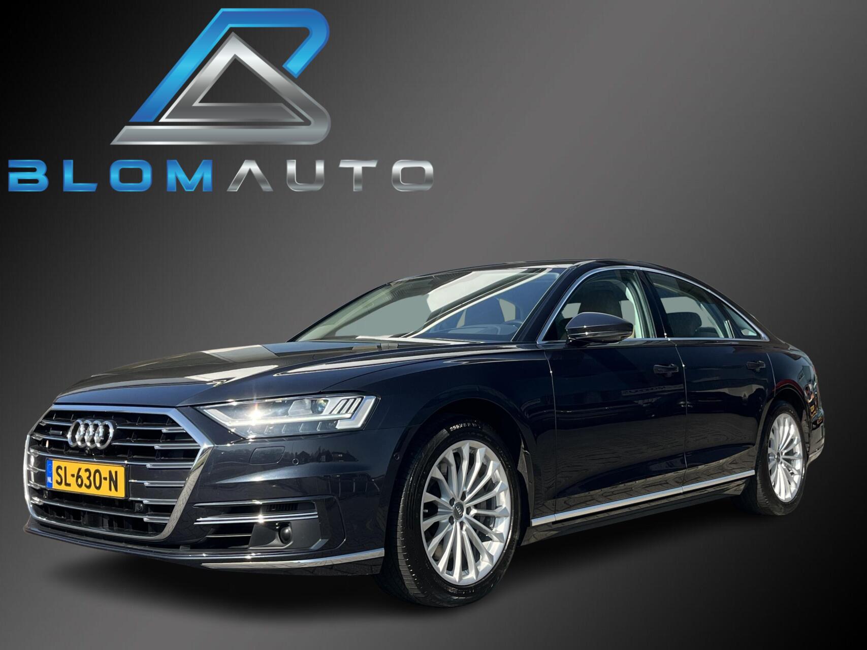 Audi A8 55 TFSI QUATTRO 4-WIEL STURING+ACC+NACHTZICHT+B&O 2018 - voorkant