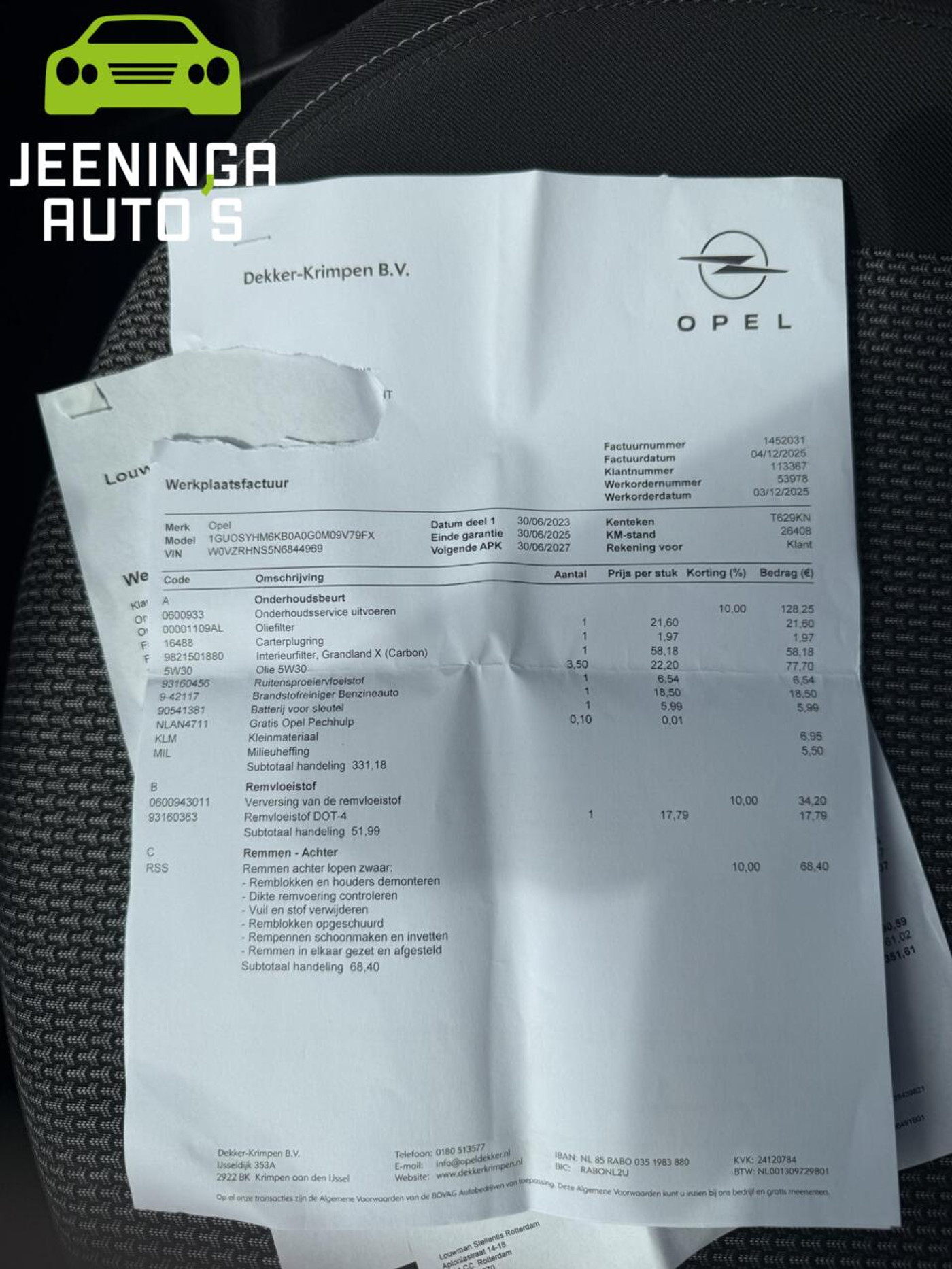 Foto van Opel Grandland