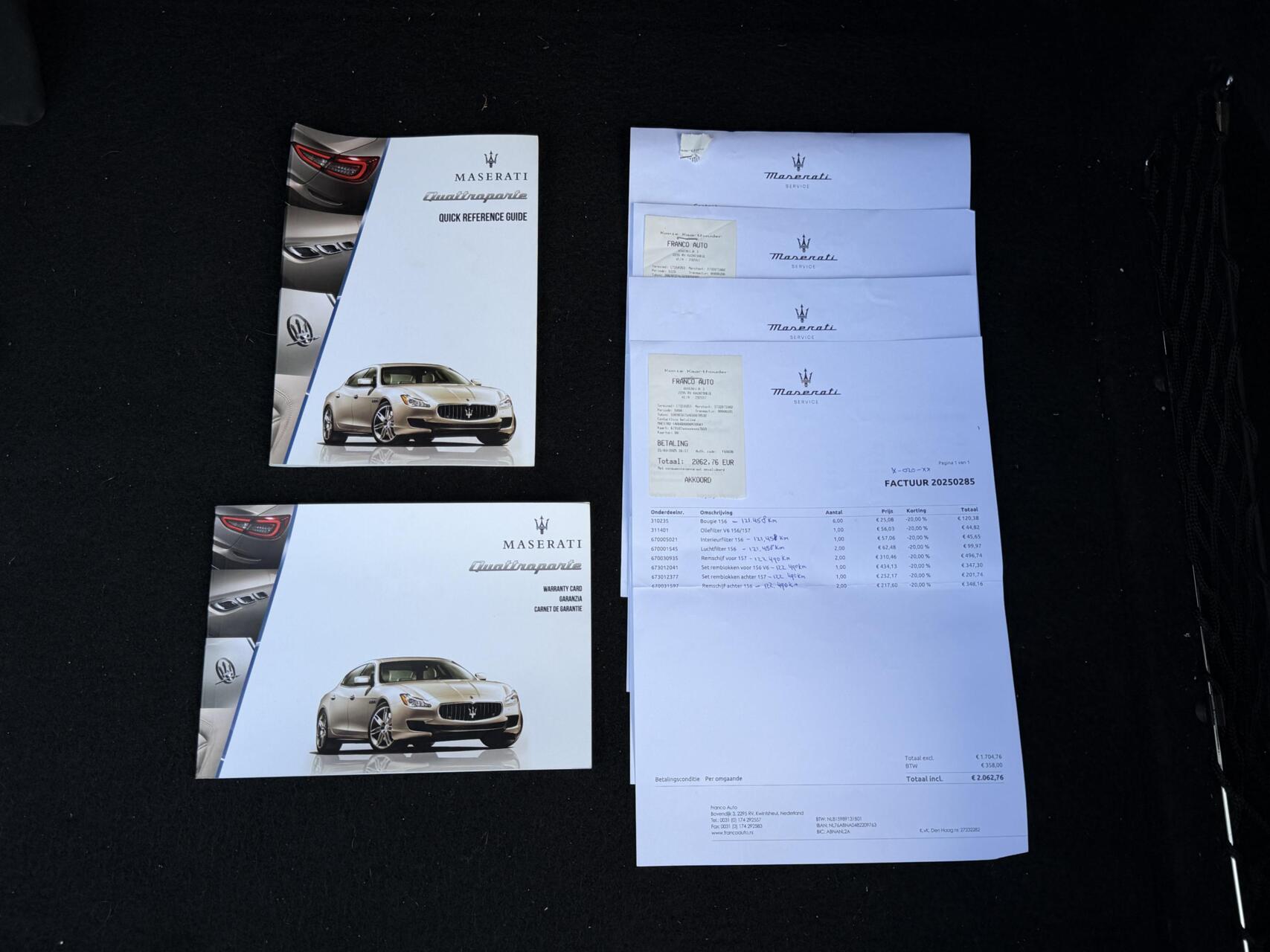 Foto van Maserati Quattroporte S Q4