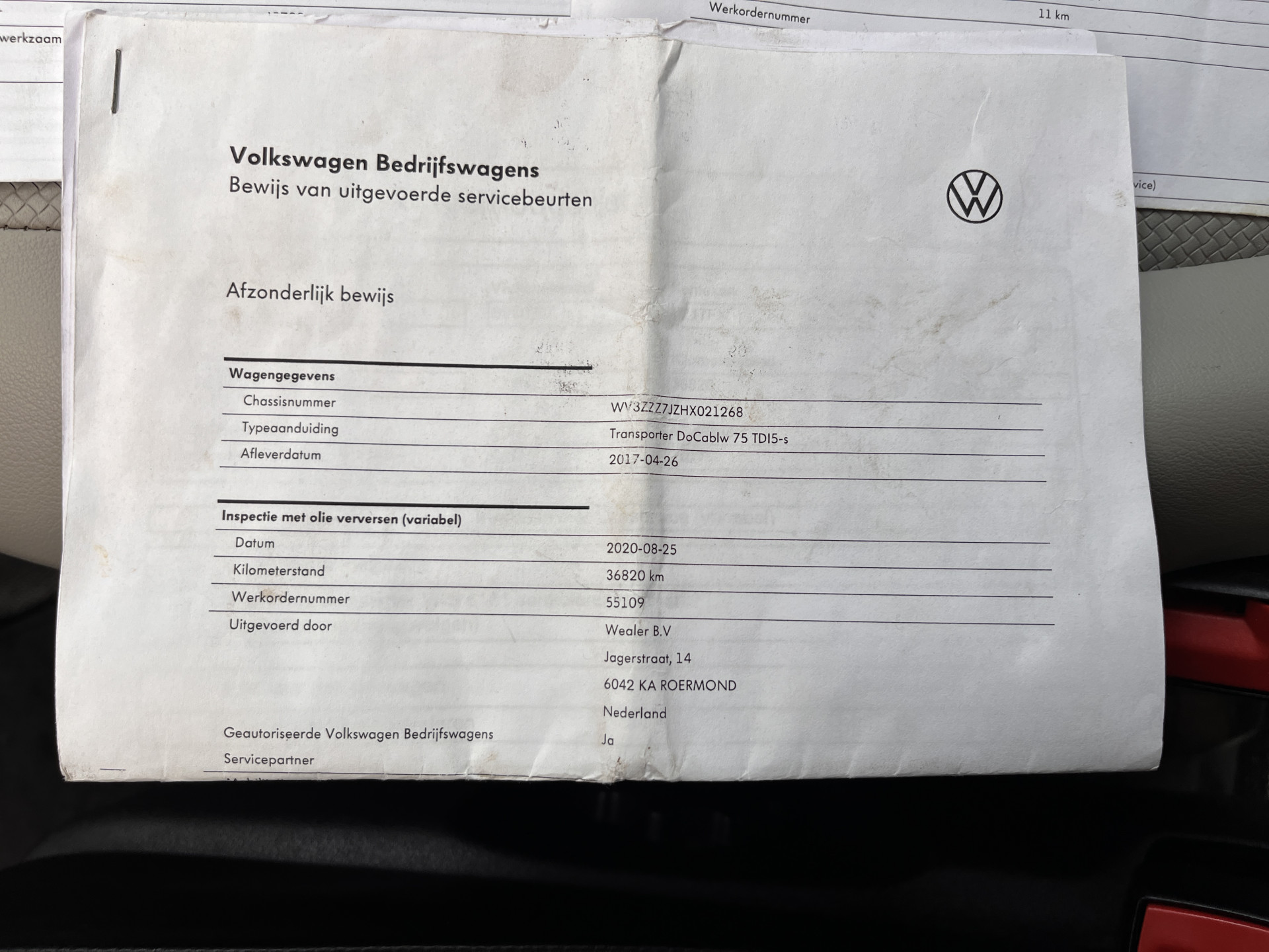 Foto van Volkswagen Transporter