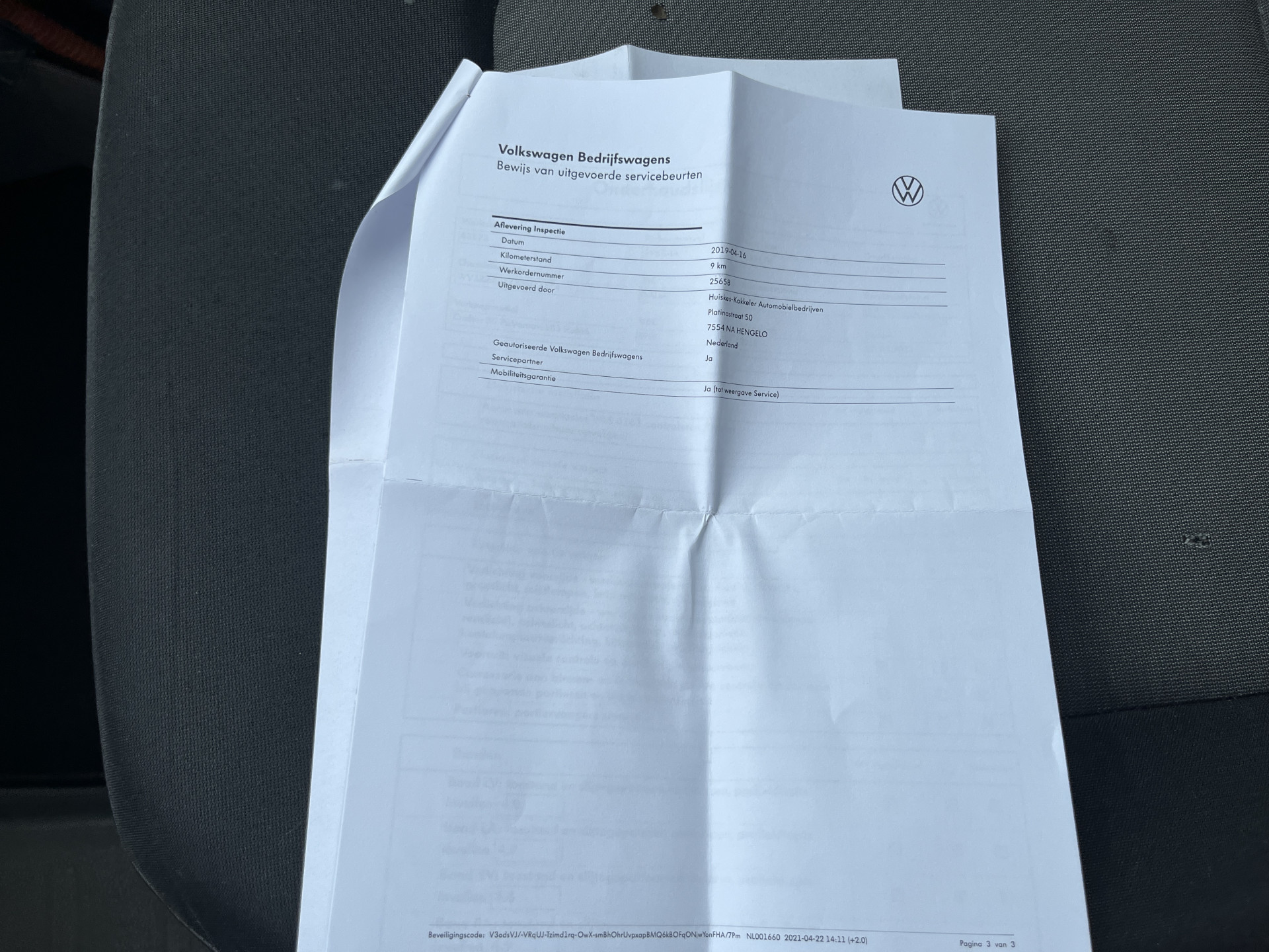 Foto van Volkswagen Crafter