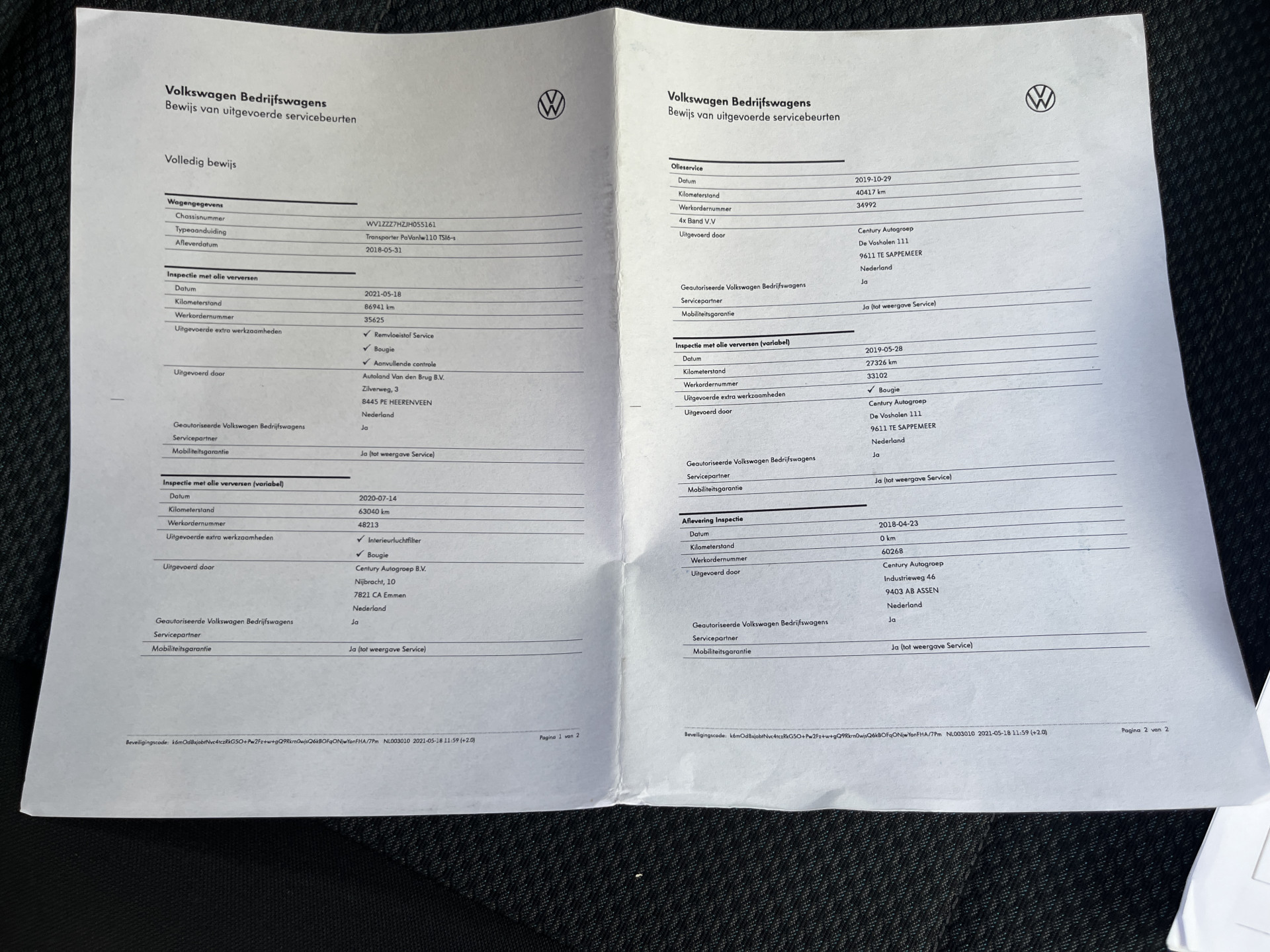 Foto van Volkswagen Transporter