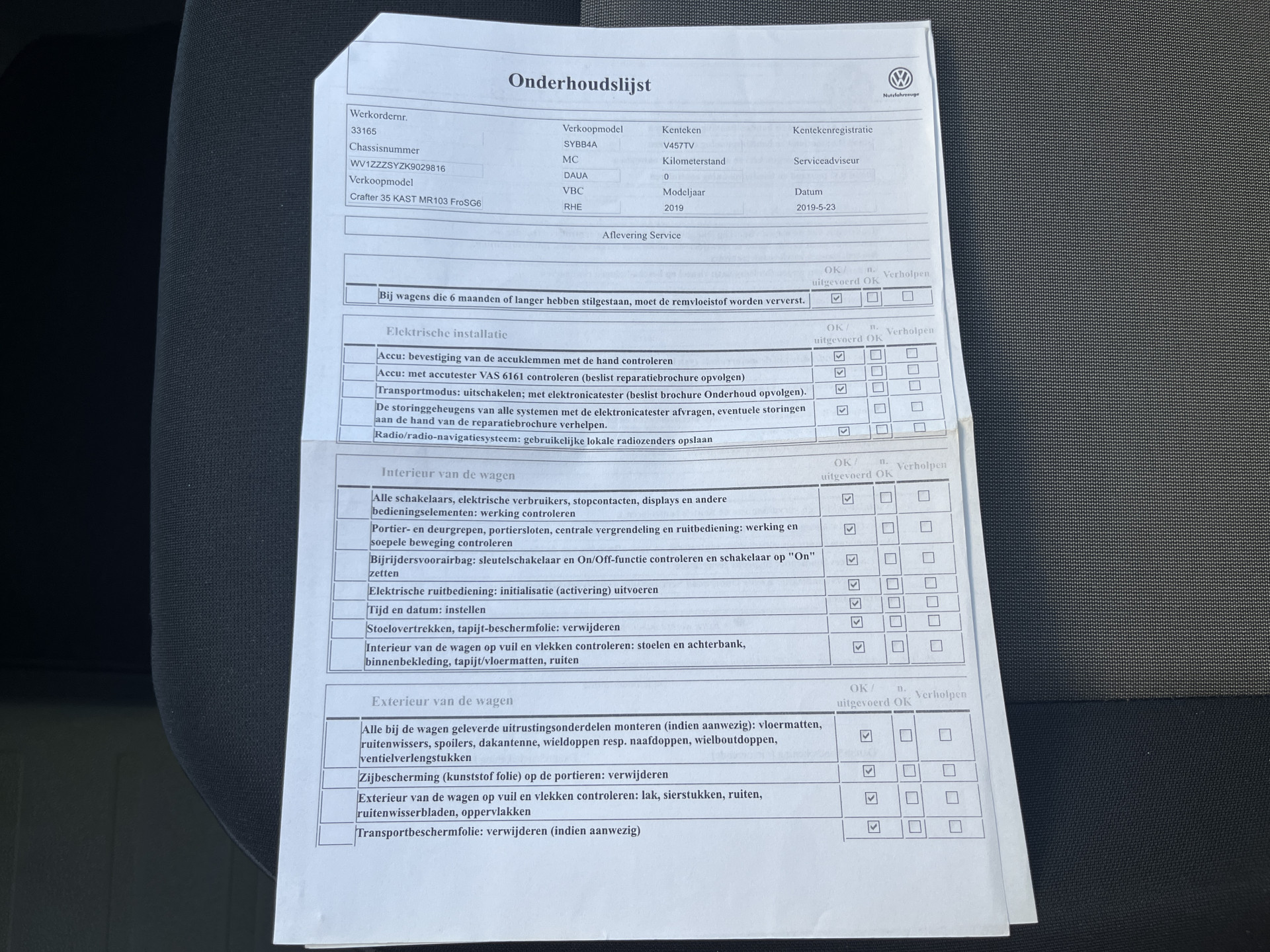 Foto van Volkswagen Crafter