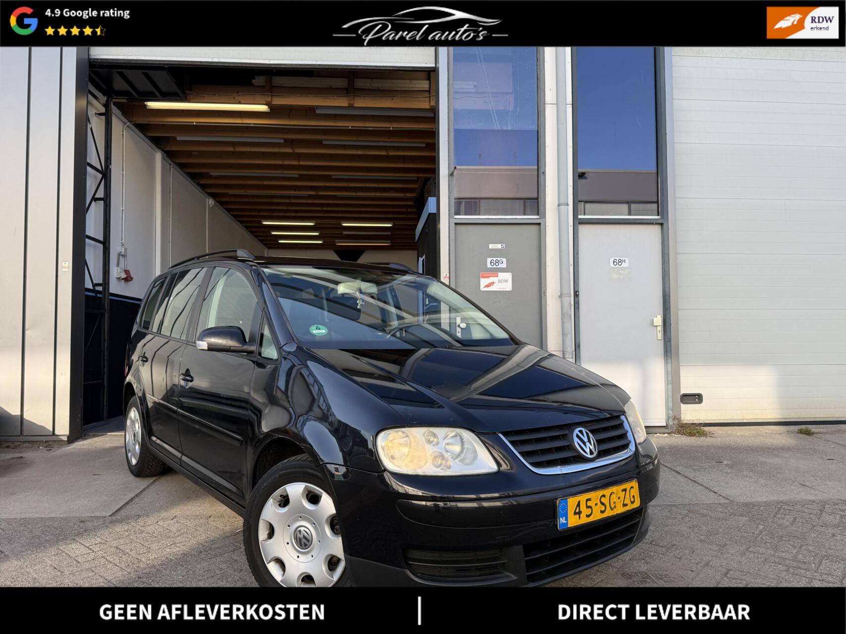 Volkswagen Touran 1.6-16V FSI Business|APK|Trekhaak|Airco 2006 - voorkant