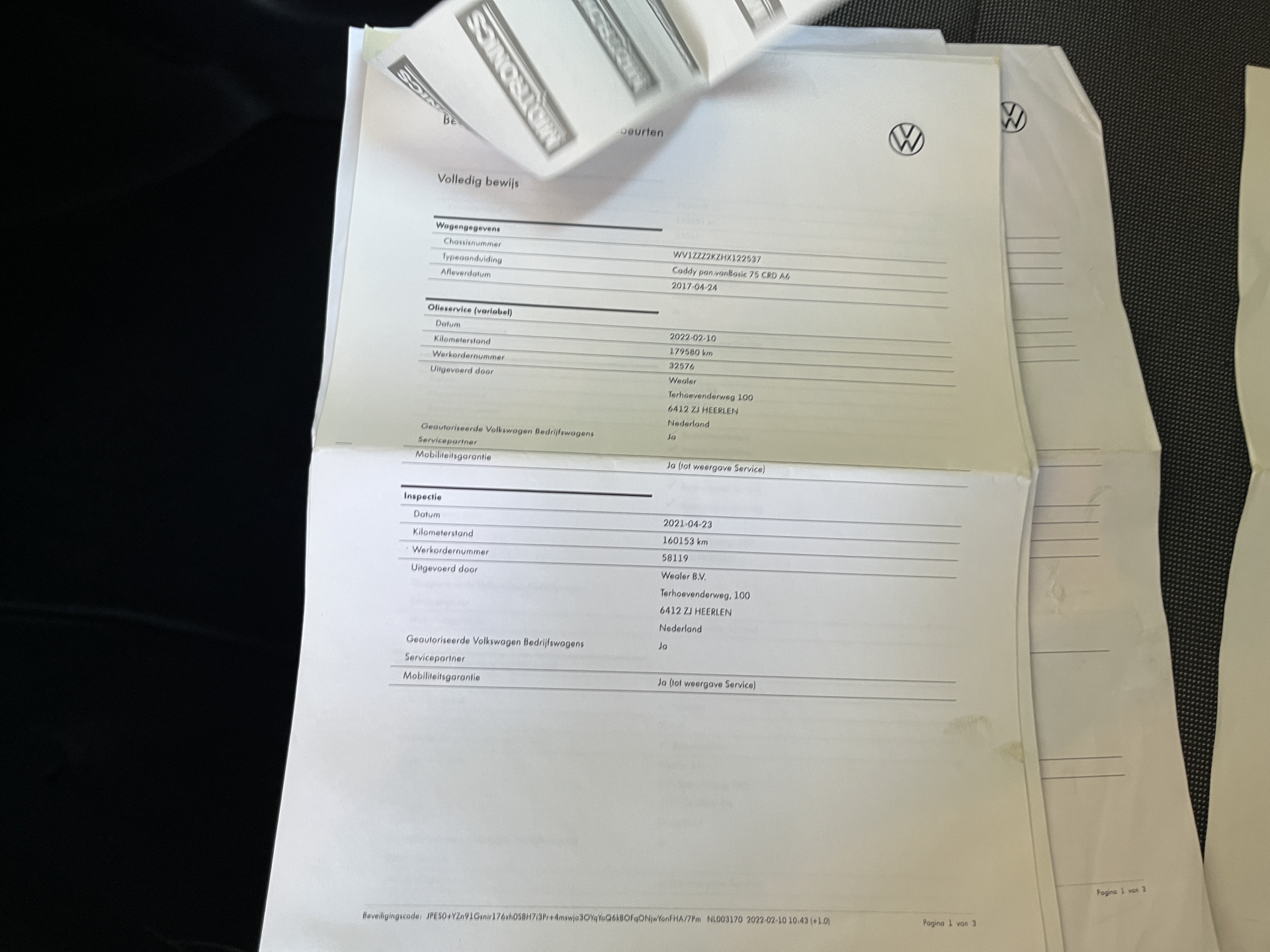 Foto van Volkswagen Caddy