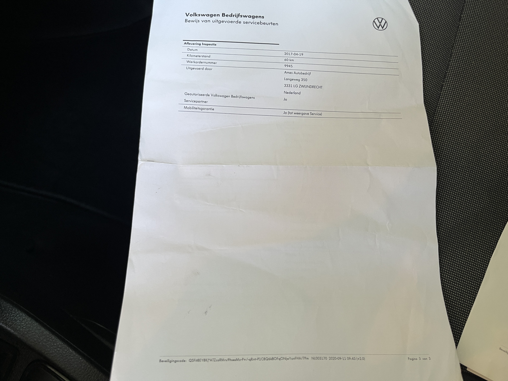 Foto van Volkswagen Caddy
