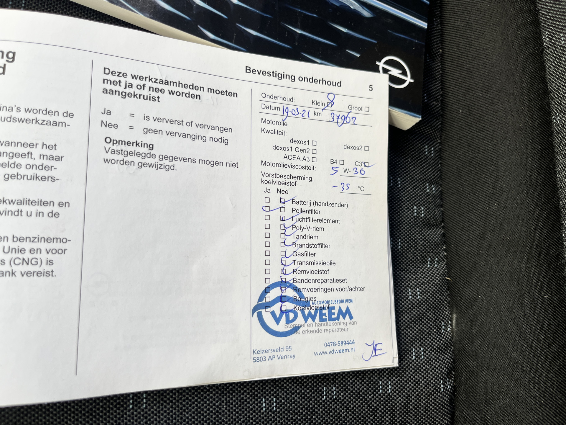 Foto van Opel Movano