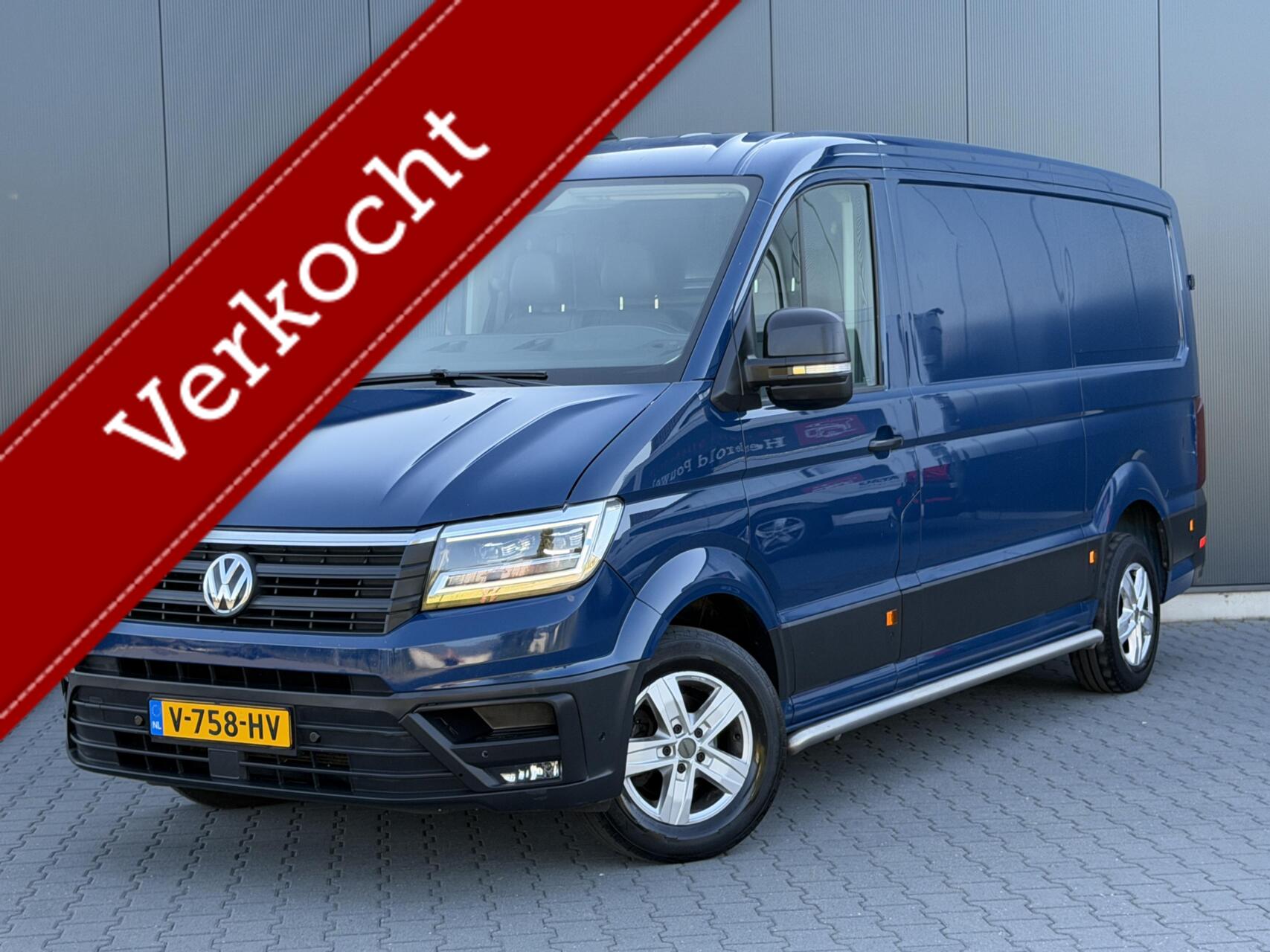 Volkswagen Crafter 2.0 TDI L3H2 Highline Led - Automaat - Luxe Uitvoering 2017 - voorkant