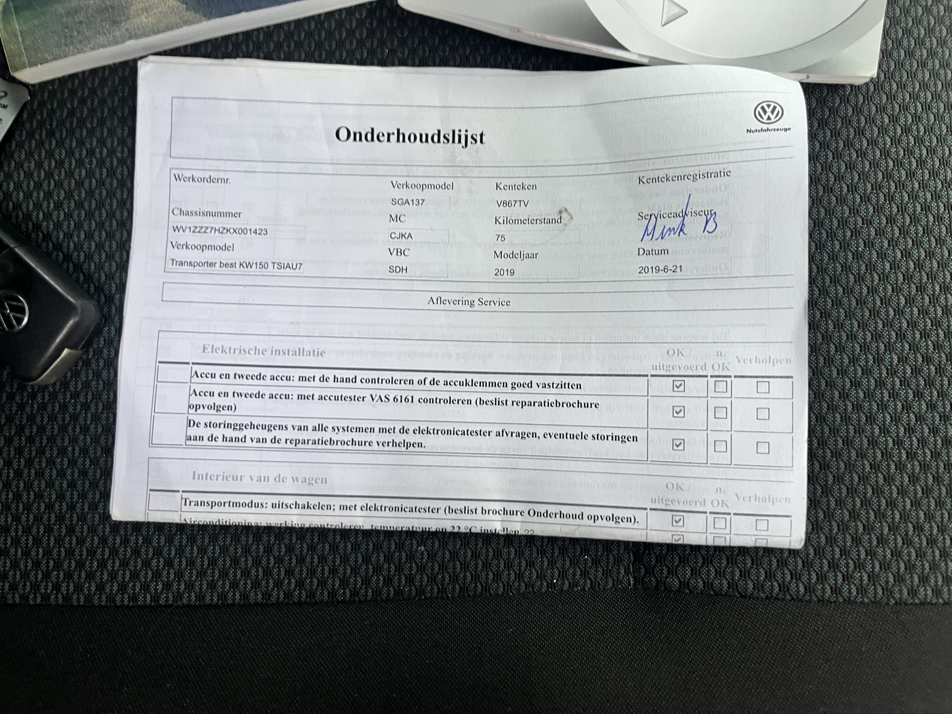 Foto van Volkswagen Transporter
