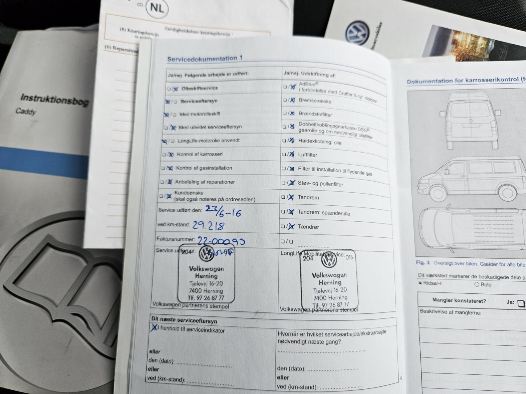Foto van Volkswagen Caddy