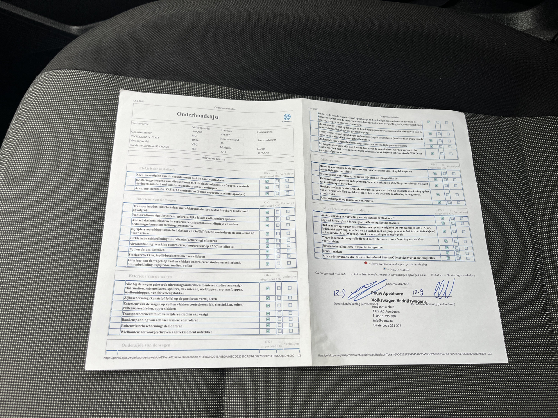 Foto van Volkswagen Caddy