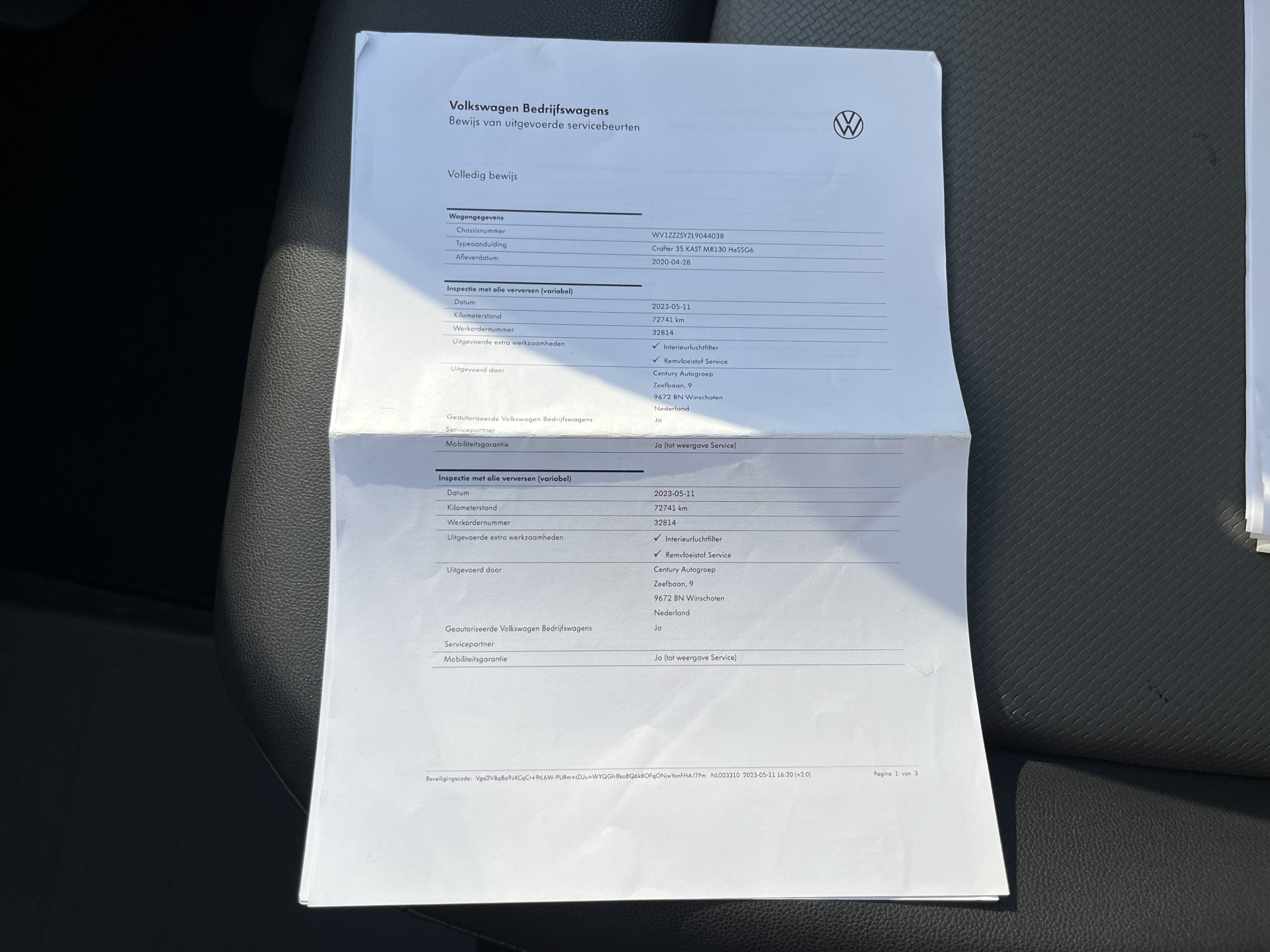 Foto van Volkswagen Crafter