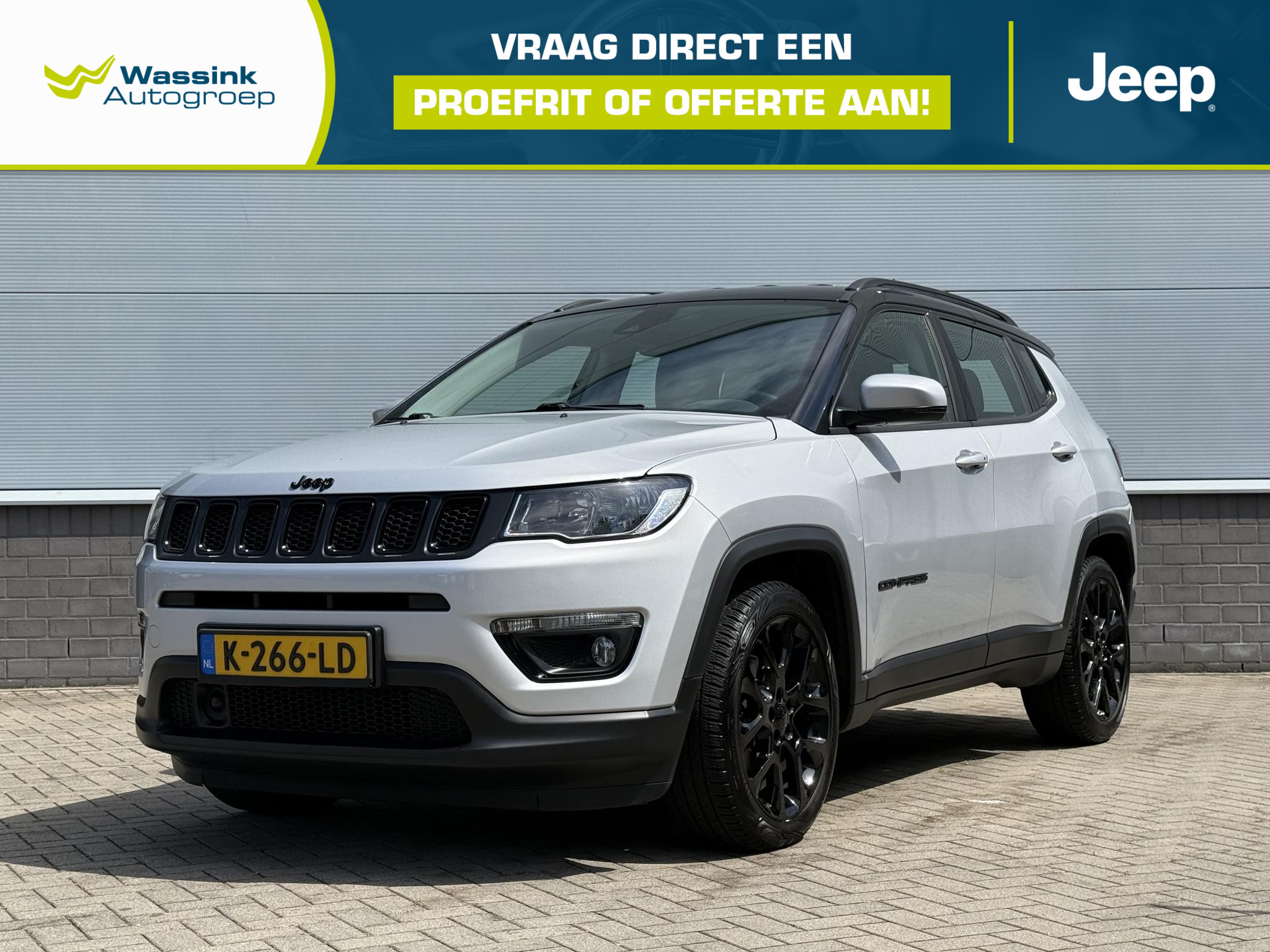 Jeep Compass 1.3T Night Eagle Liberty Edition 2021 - voorkant