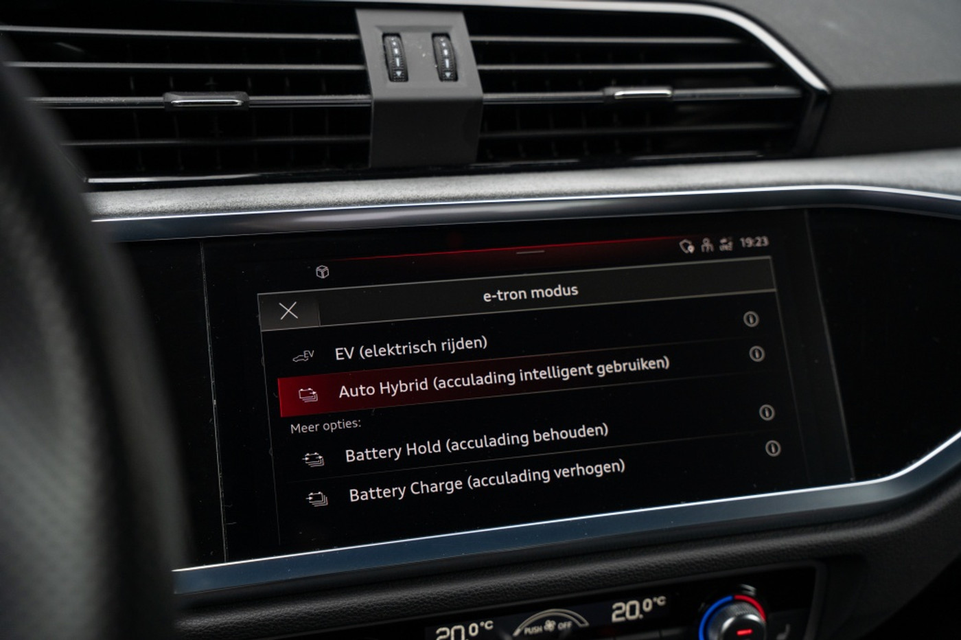 Foto van Audi Q3 E-tron