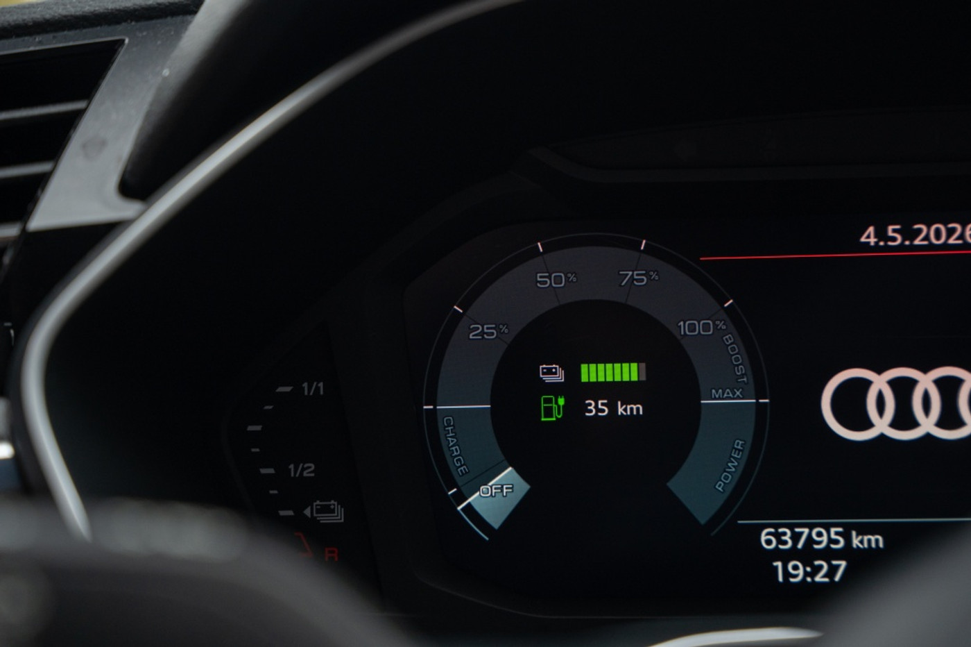 Foto van Audi Q3 E-tron