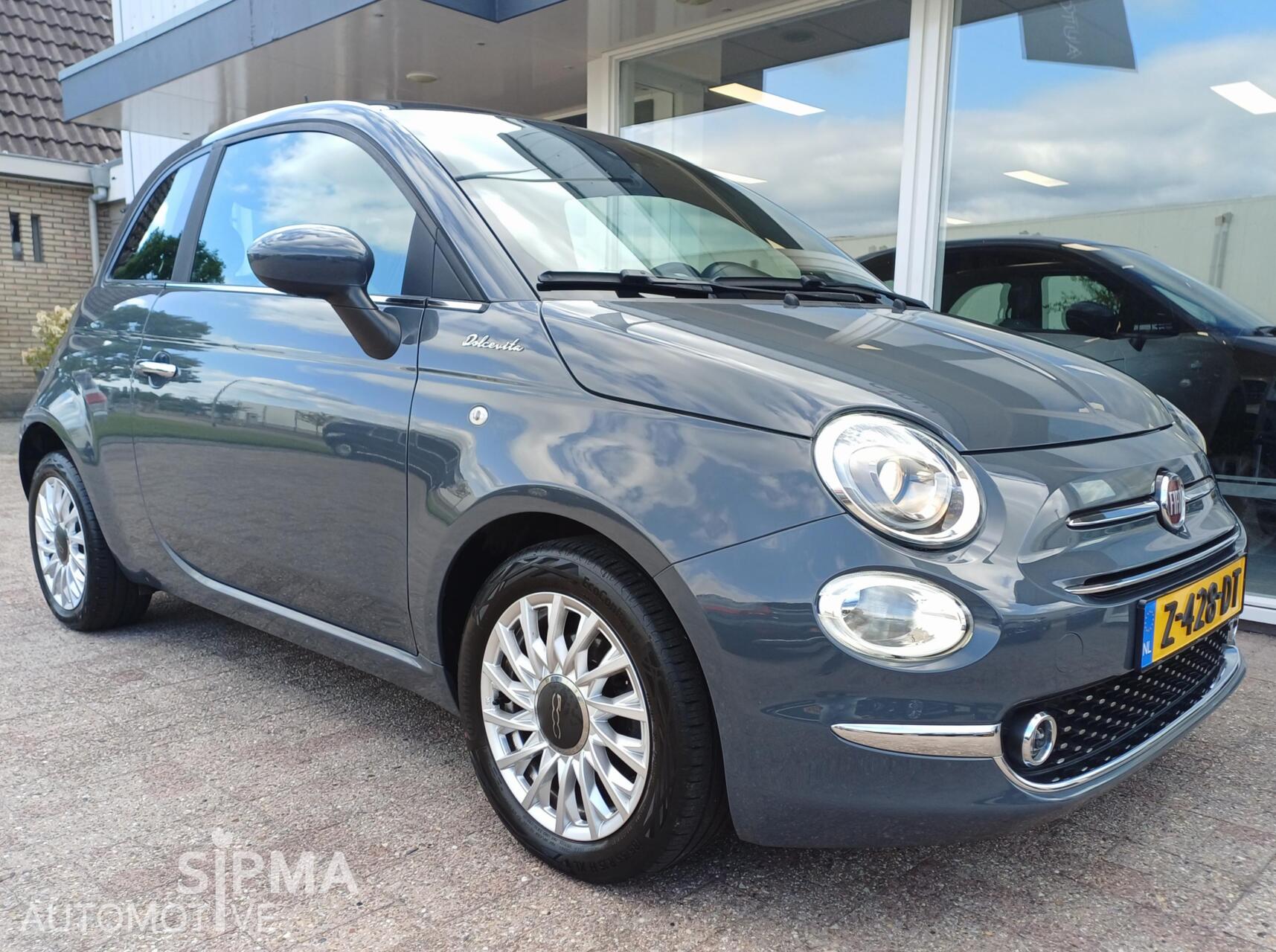 Fiat 500 1.0 Hybrid Dolcevita Panoramadak|AppleCarplay|Climate|Airco| 2021 - voorkant