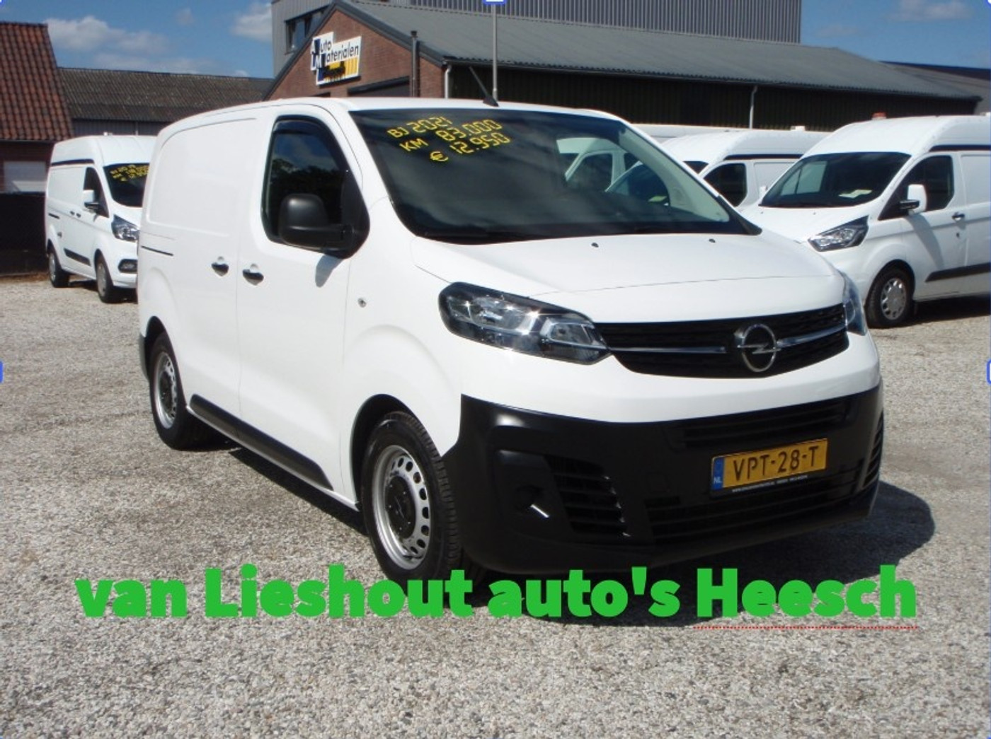 Opel Vivaro camera trekhaak navi 83544 km bj 12-2021 2021 - voorkant