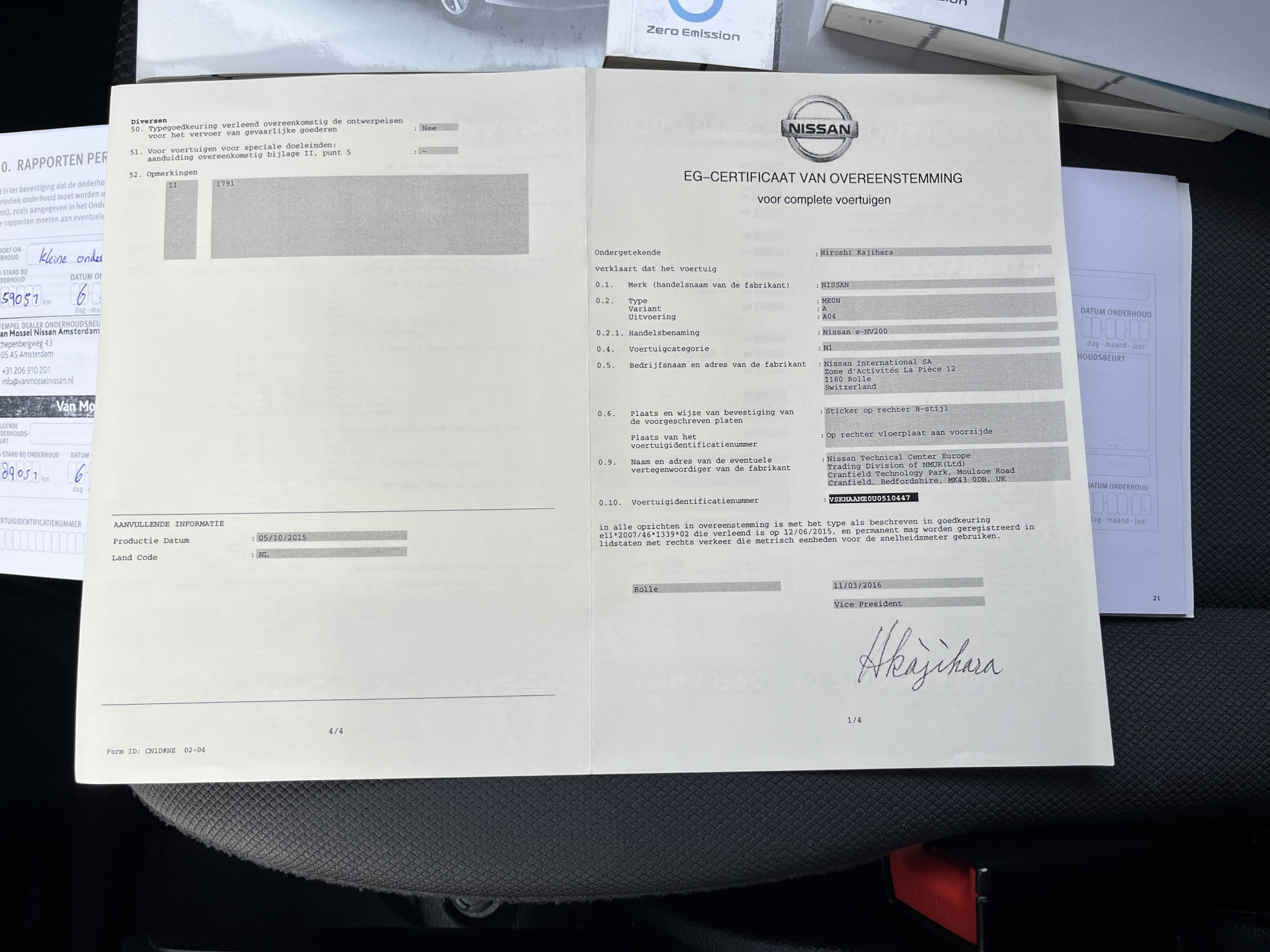 Foto van Nissan E-nv200