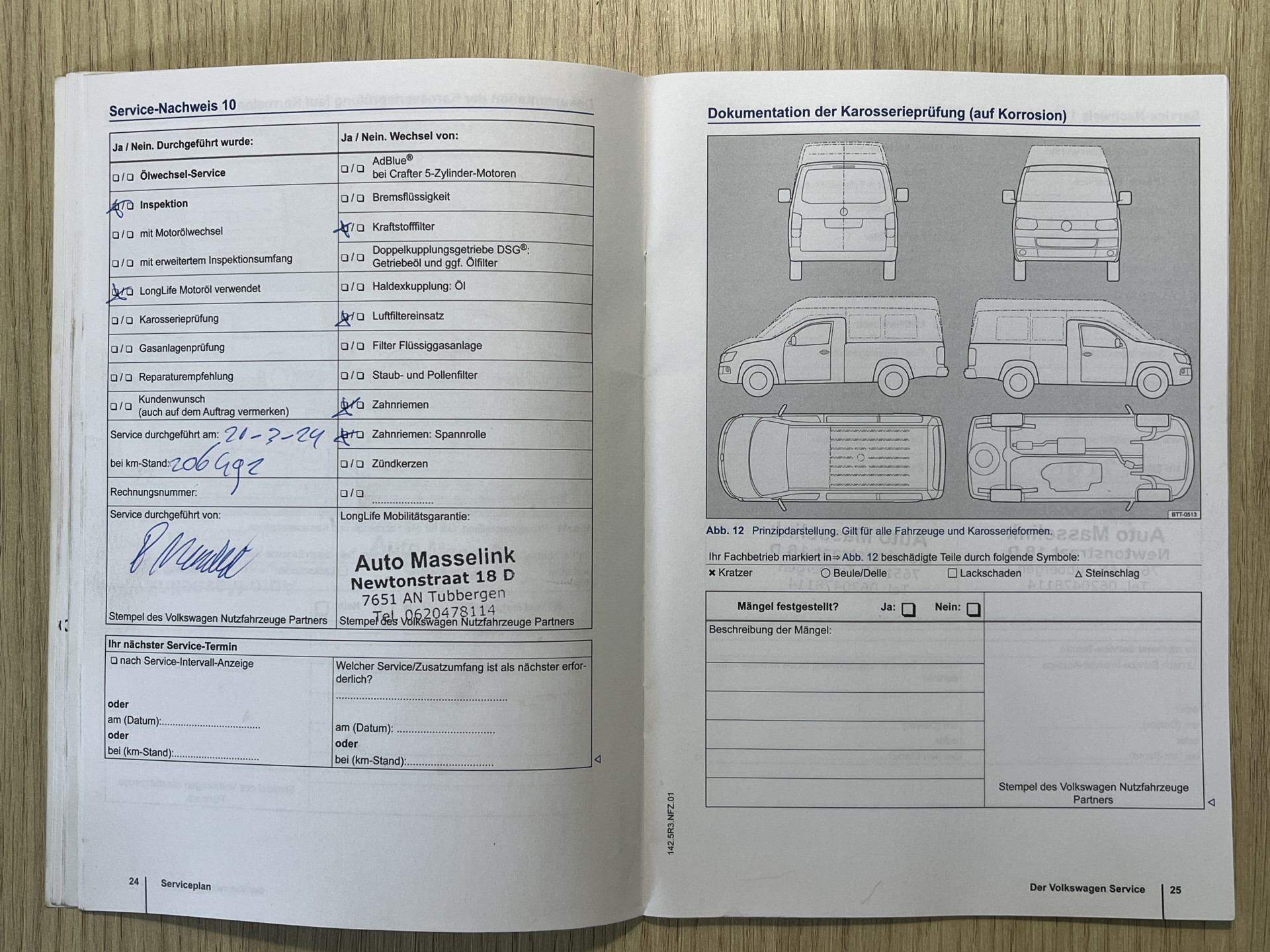 Foto van Volkswagen Transporter Kombi