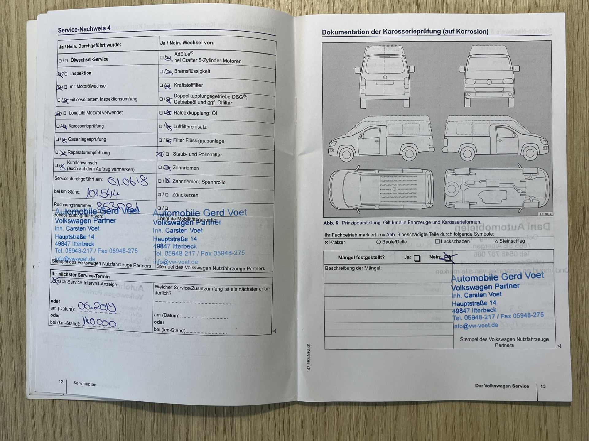 Foto van Volkswagen Transporter Kombi