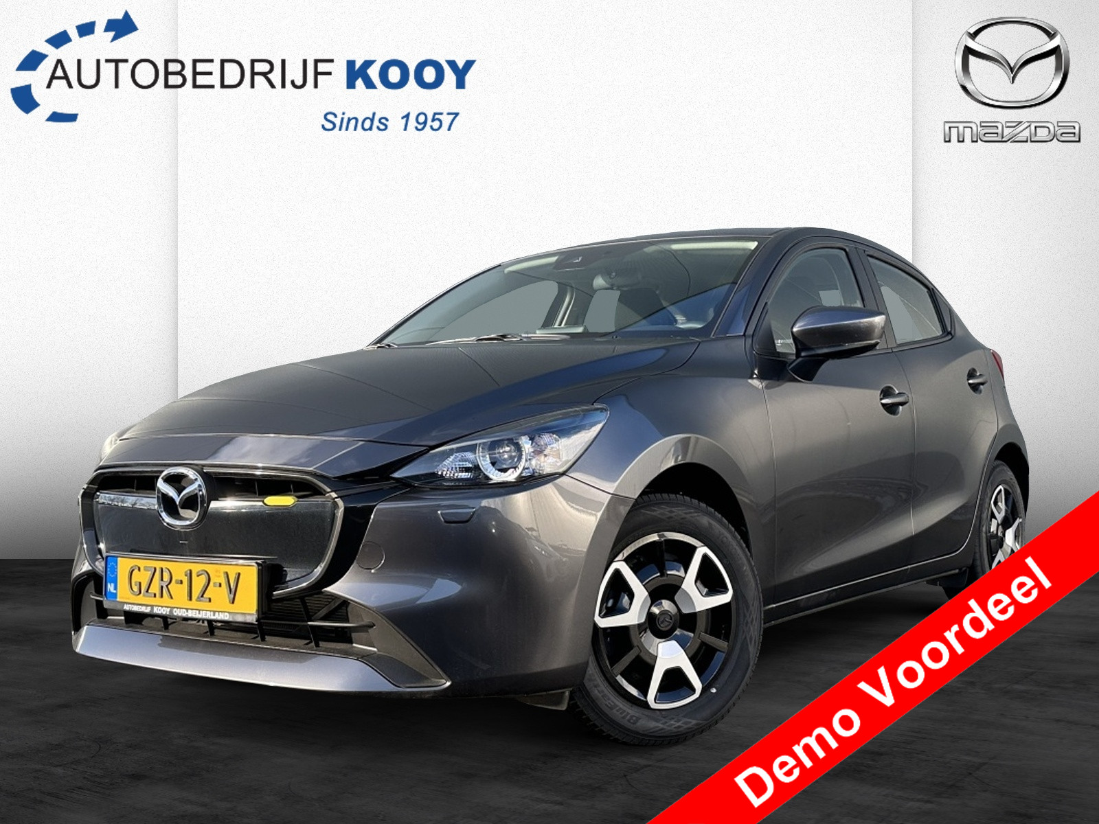 Mazda Mazda2 1.5 e-SkyActiv-G Centre Line | C&C Pack 2025 - voorkant