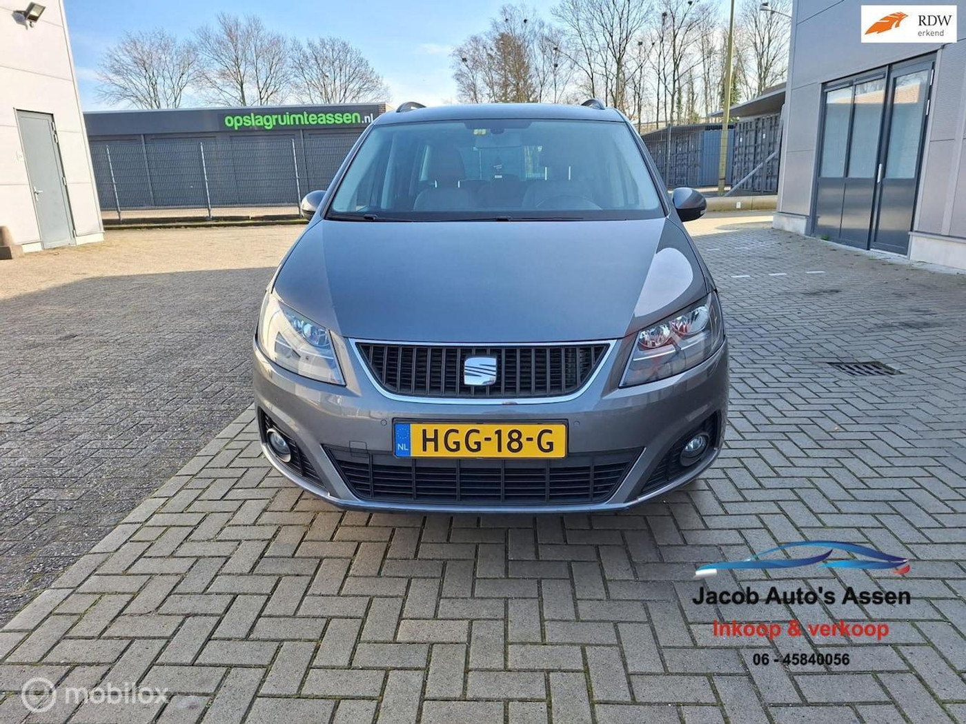 Seat Alhambra 1.4 TSI Reference 7p, Camera, multifunctioneel display 2012 - voorkant
