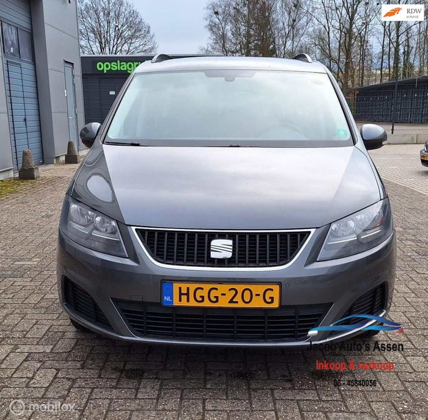 Seat Alhambra 1.4 TSI Reference 7p, Camera, multifunctioneel 2010 - voorkant