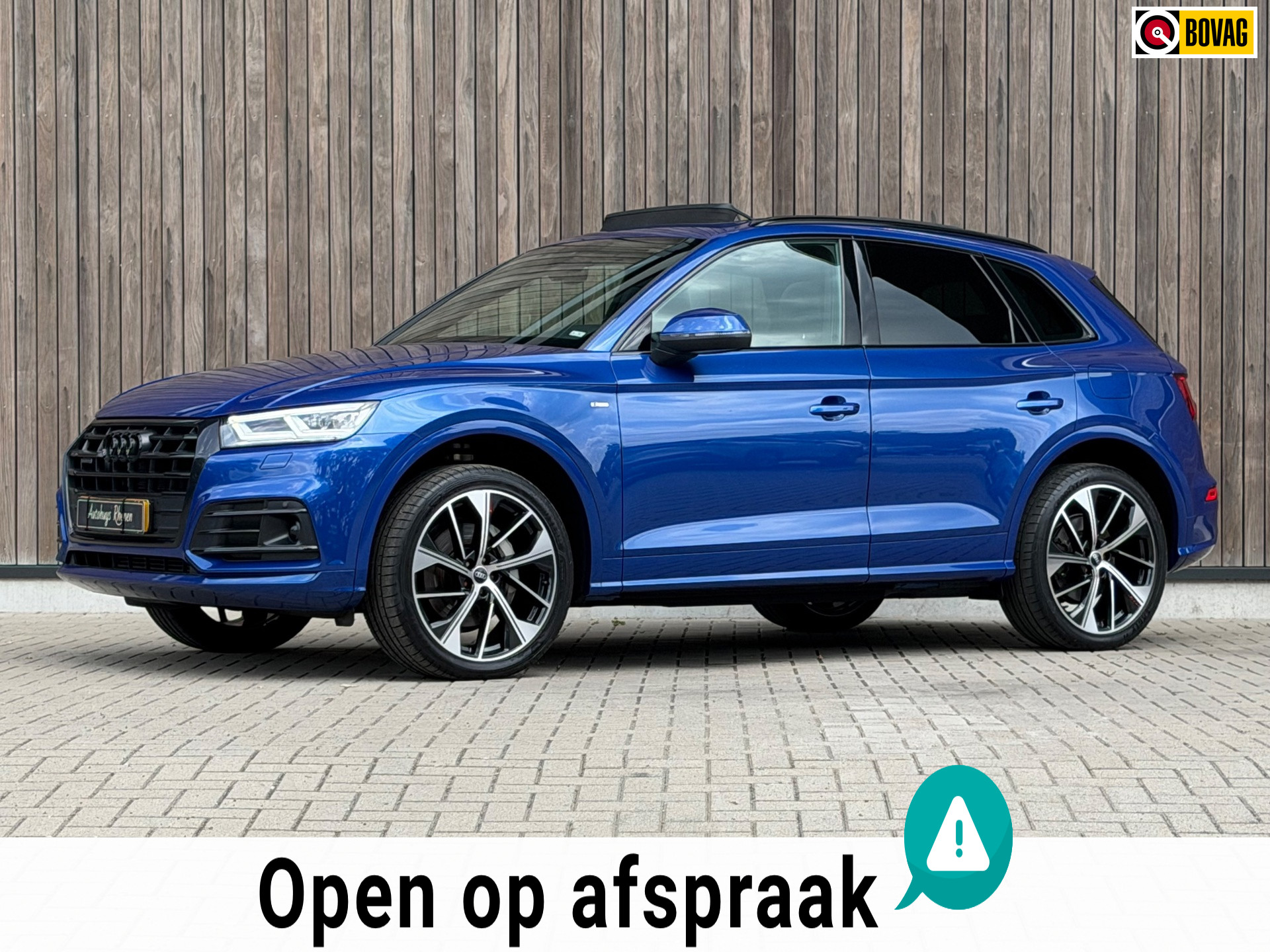 Audi Q5 55 TFSI E 55 TFSI e quattro S-Line / Pano / ACC / Dodehoek / 2020 - voorkant
