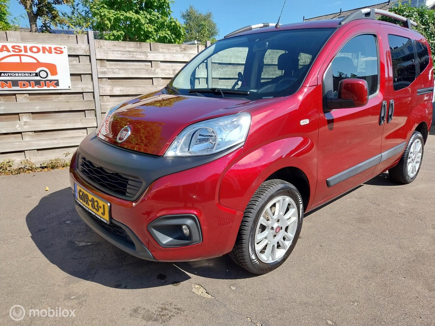 Fiat Qubo 1.4 Easy Airco, Stoelverwarm. hoge instap 2018 - voorkant