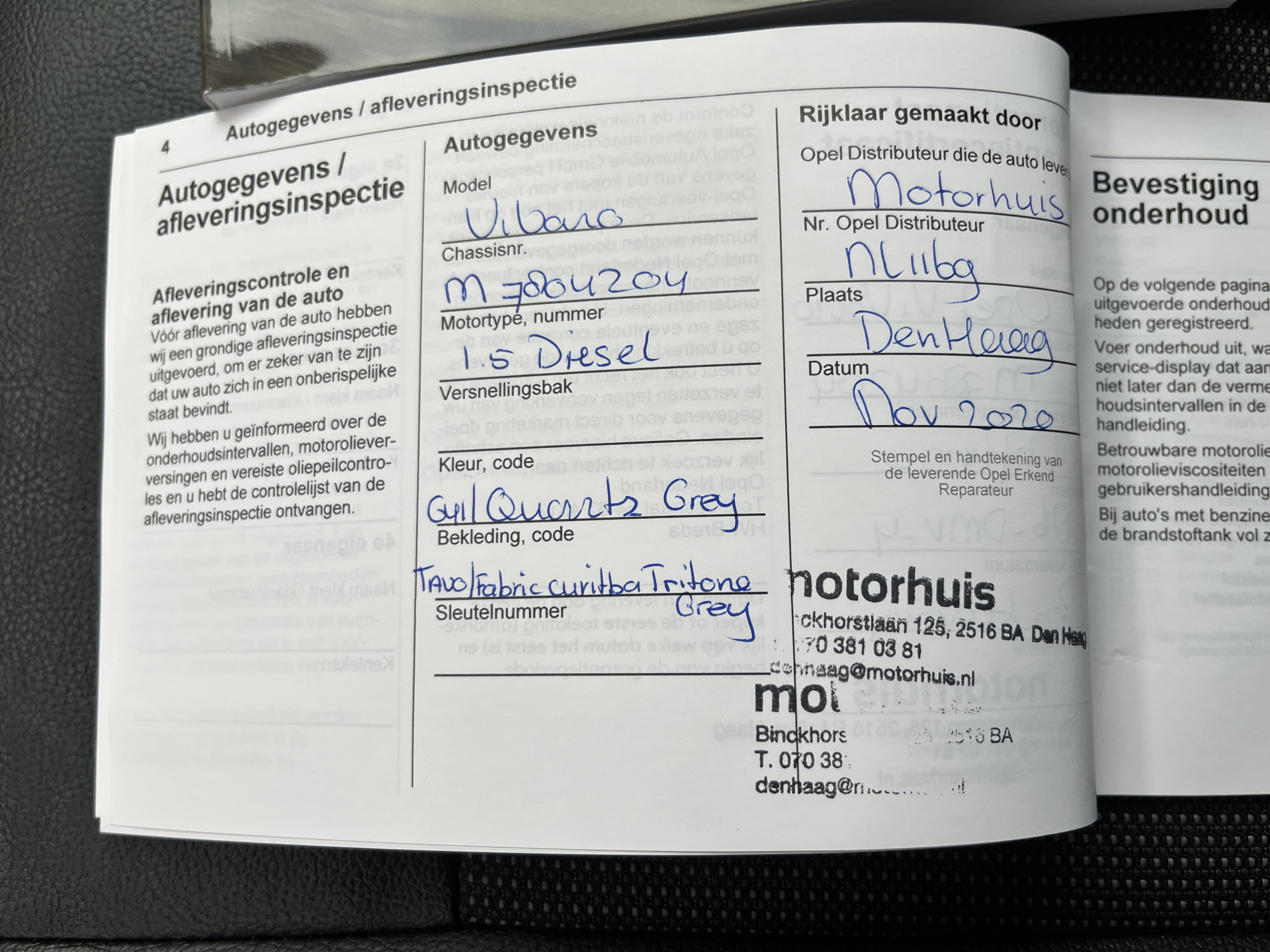 Foto van Opel Vivaro
