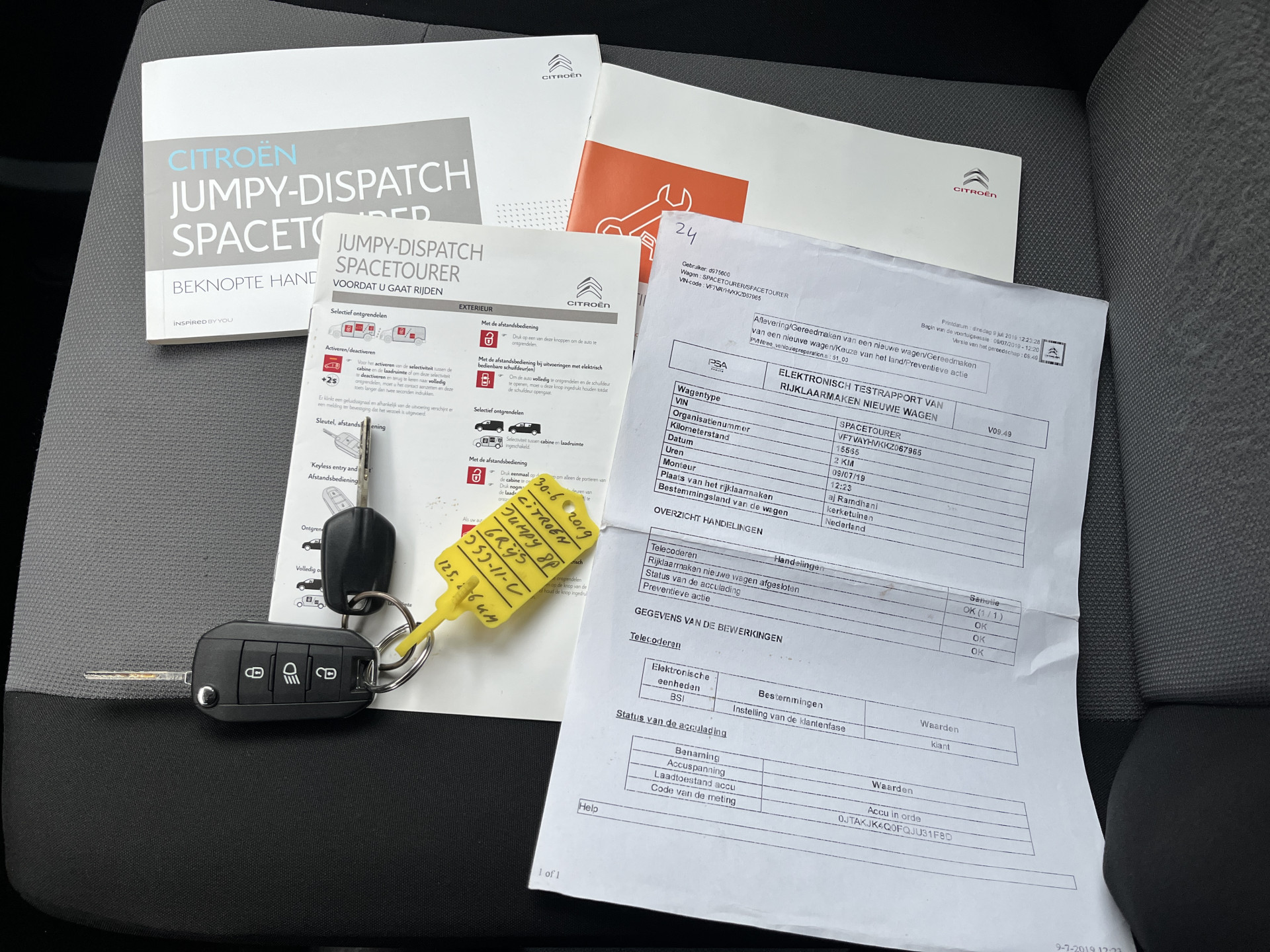 Foto van Citroen Jumpy Spacetourer