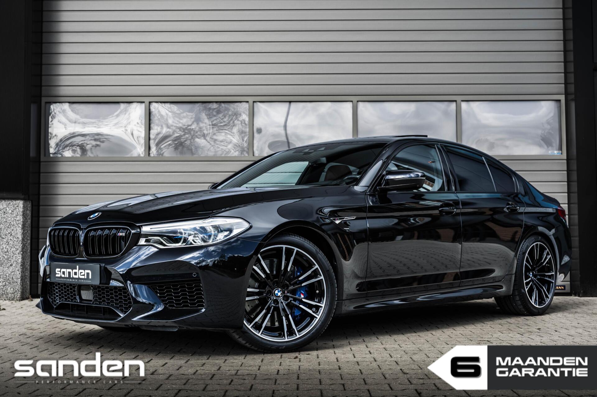 BMW M5 M5 Individual|AzuriteBlack|Schuifdak|Massage|HUD 2019 - voorkant