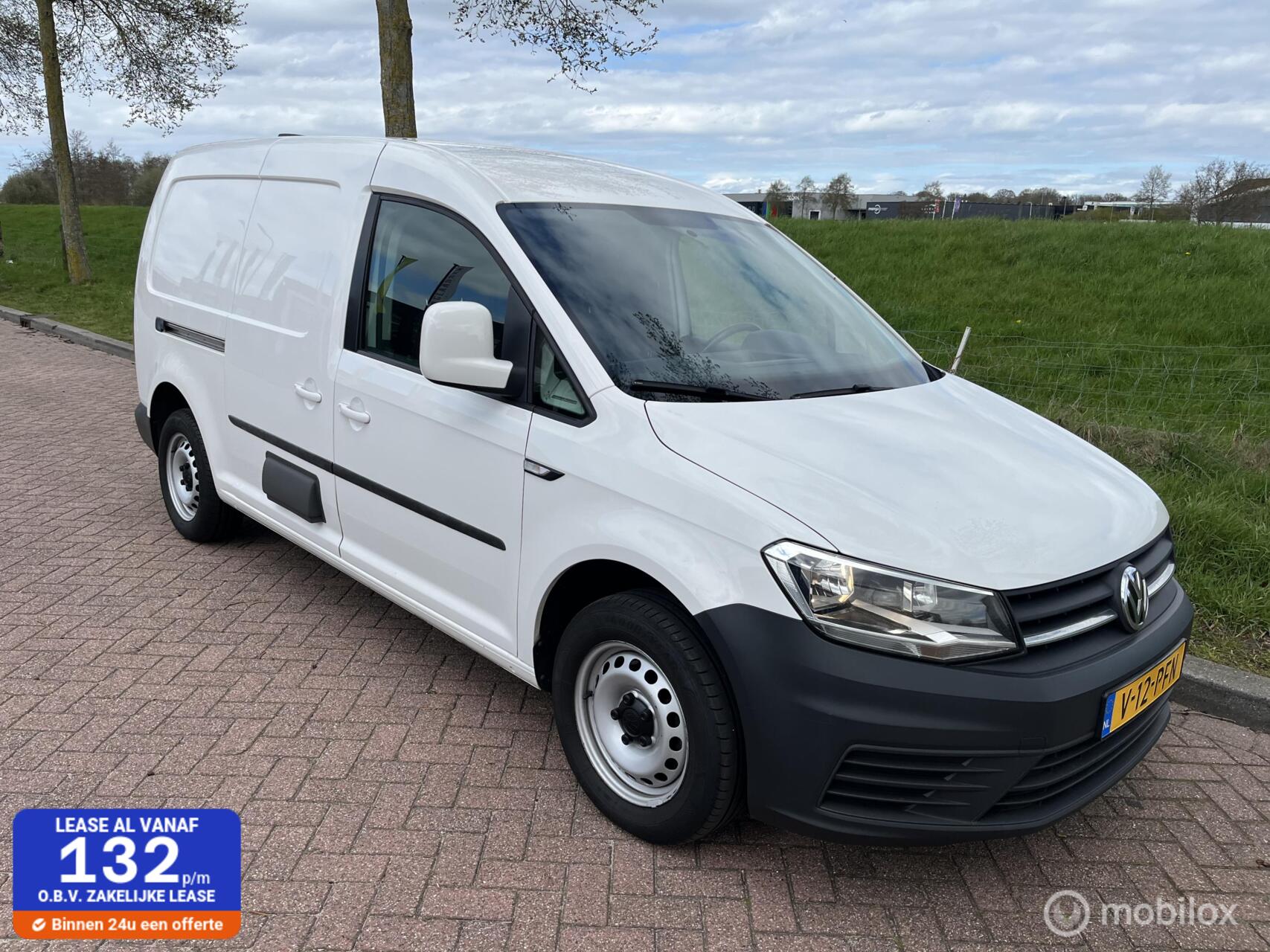 Volkswagen Caddy Benzine 100pk + Airco | Navi| ZGOH 2018 - voorkant