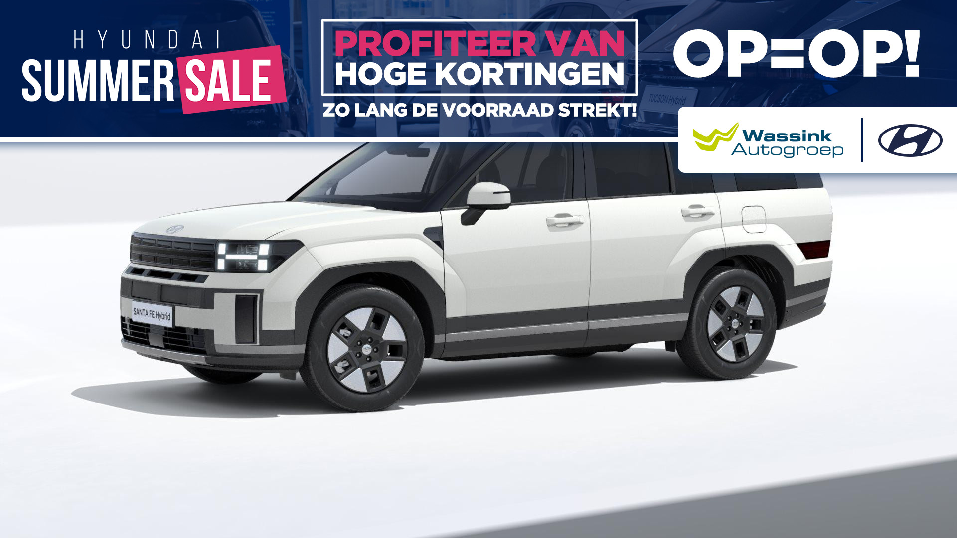 Hyundai Santa Fe 1.6 T-GDI PHEV Comfort Plus Limited 4WD 7p 2026 - voorkant