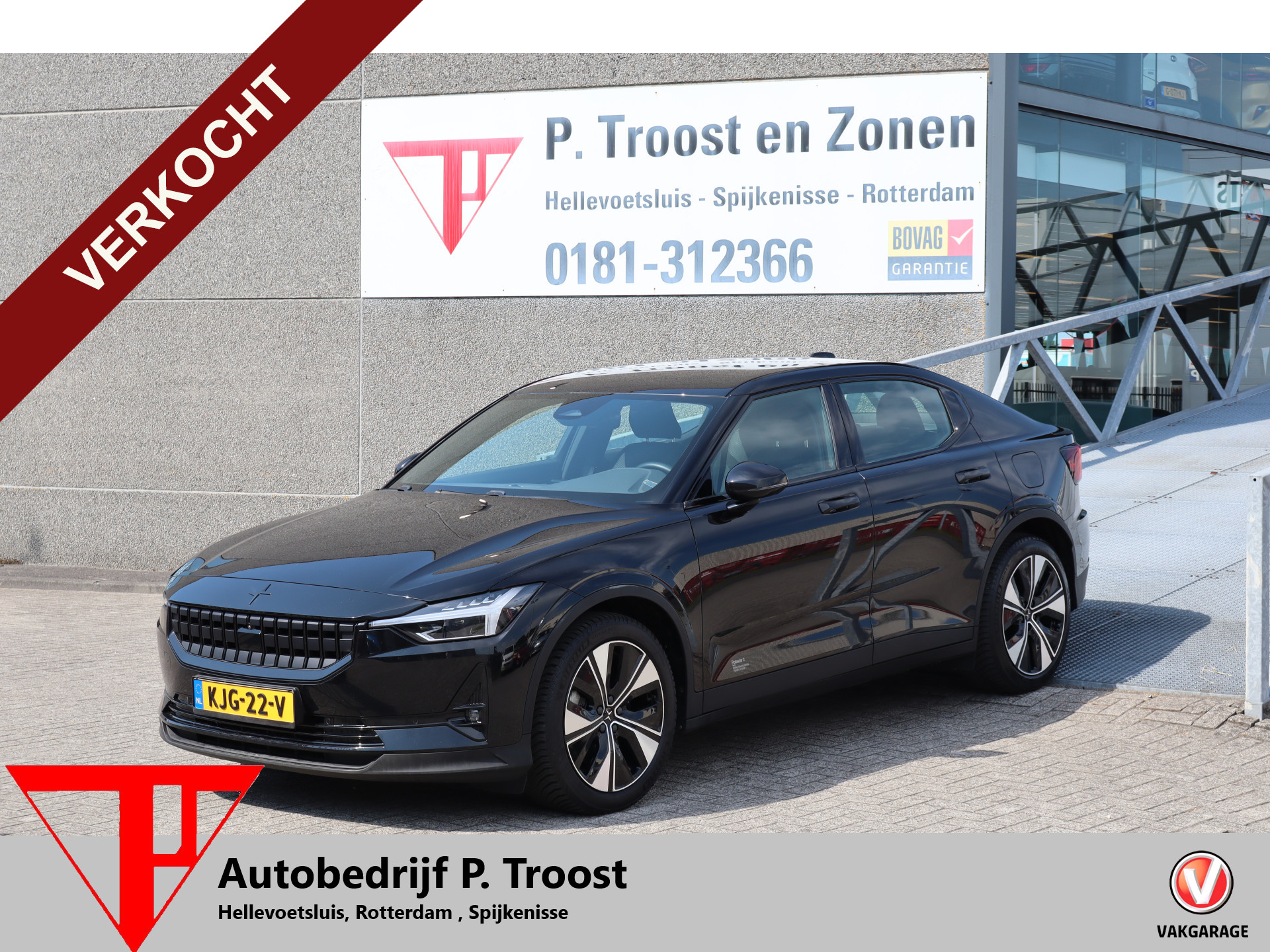 Polestar Polestar 2 Long Range Single Motor 78 kWh 2023 - voorkant