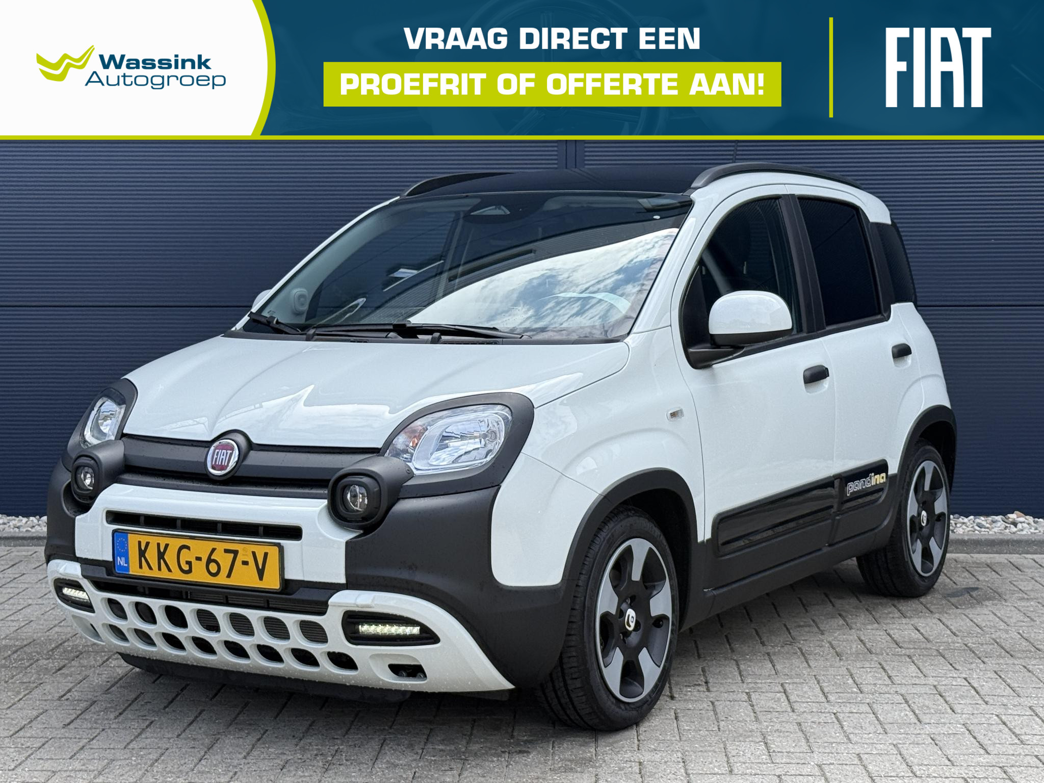 Fiat Panda 1.0 Hybrid Pandina 2026 - voorkant