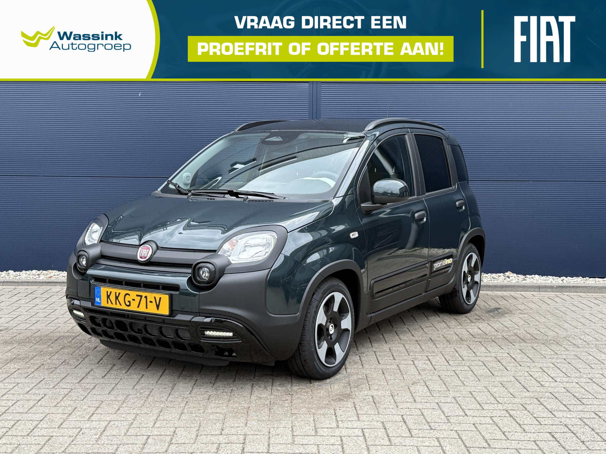 Fiat Panda 1.0 Hybrid Pandina 2026 - voorkant