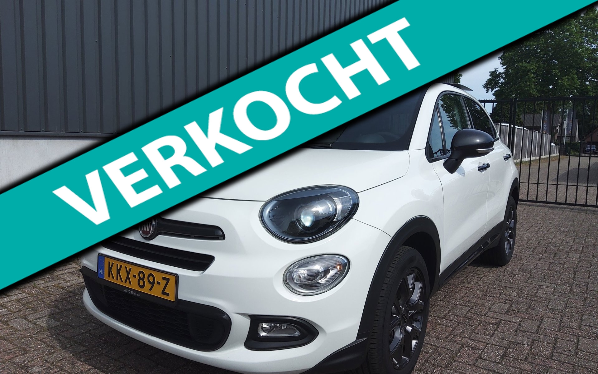 Fiat Fiat 500x 1.6 S-Design|Elektrisch glazen panorama-dak®|LED 2017 - voorkant