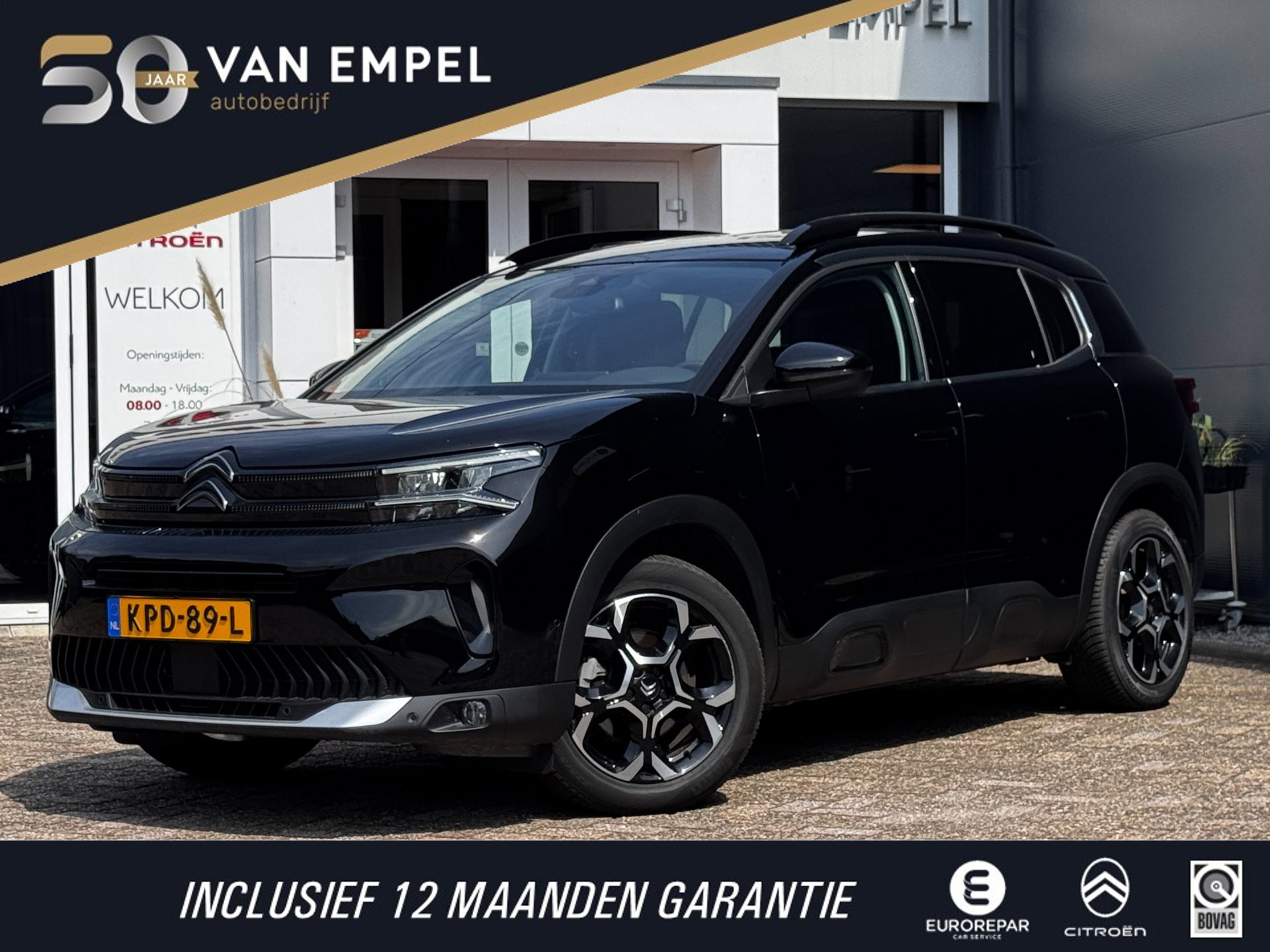 Citroen C5 Aircross 1.2 Hybrid 136 Max | Stoelverwarming | Camera | Adaptive Cruise | Virtual Cockpit 2025 - voorkant