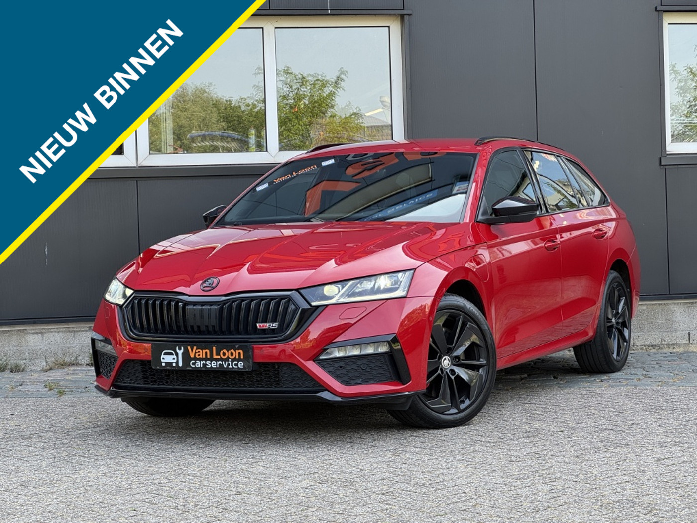 Skoda Octavia RS RS iV/ErgoActive/HeadUp/StoelVerwarming/Canton/Wireless 2021 - voorkant