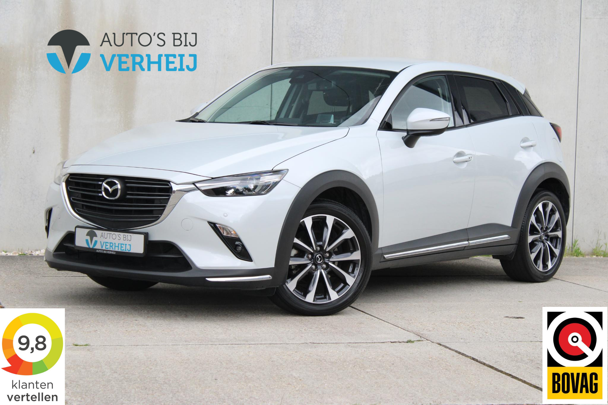 Mazda Cx-3 2.0 SkyActiv-G 121 Luxury 2021 - voorkant