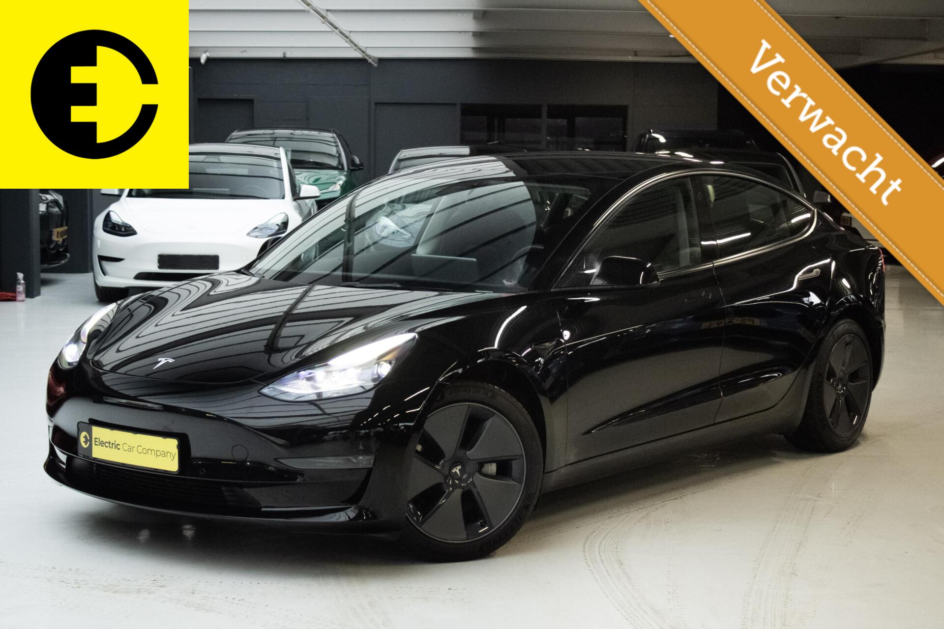 Tesla Model 3 Premium Long Range AWD 78 kWh | 250Kw | Zwart 2023 - voorkant