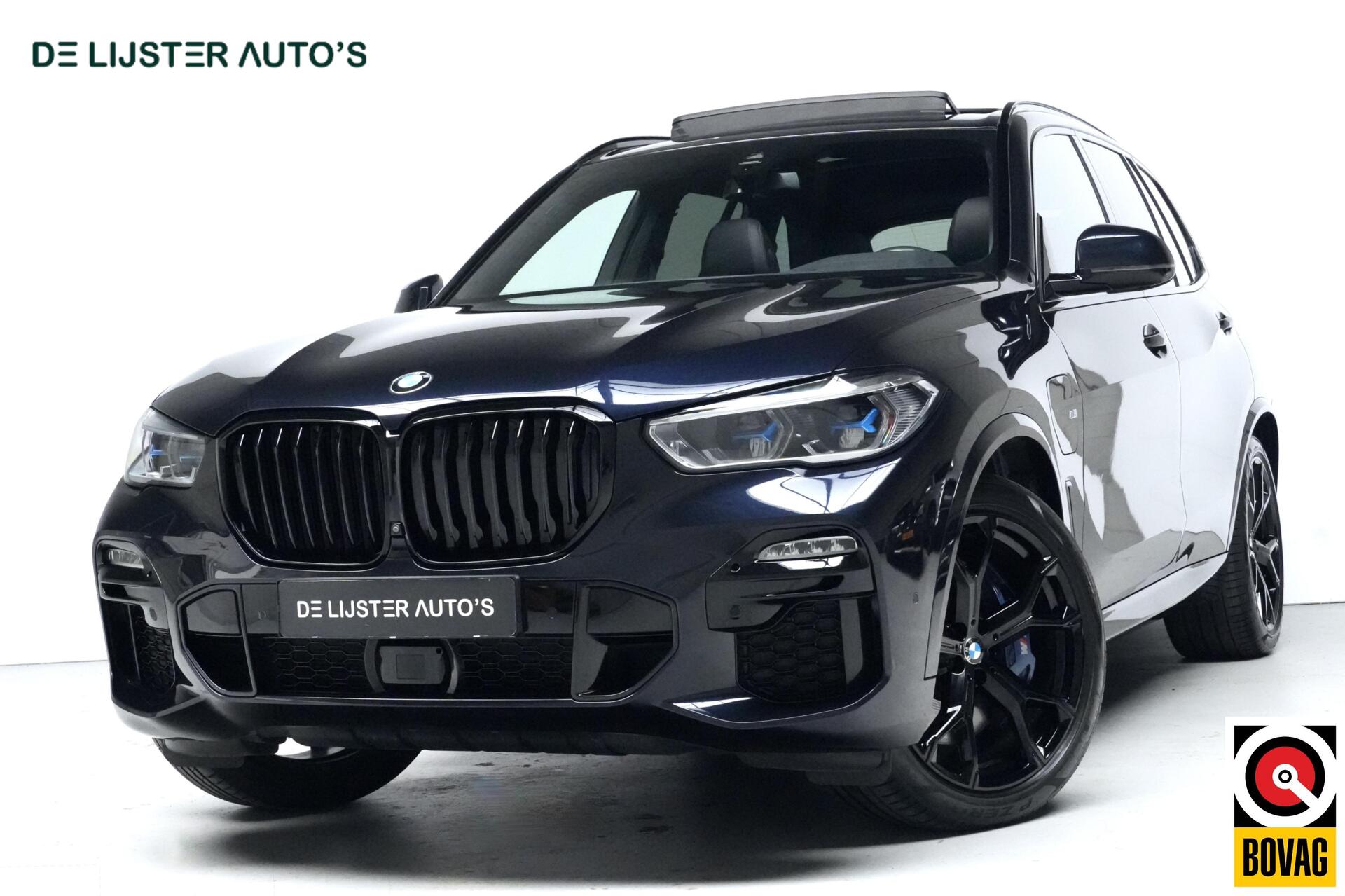 BMW X5 Xdrive45e xDrive45e M Sport High Executive 394 PK | Pano | Laser | Acc | 360 Camera | Memory | E-Trekhaak | Head-up | 21" | 2021 - voorkant