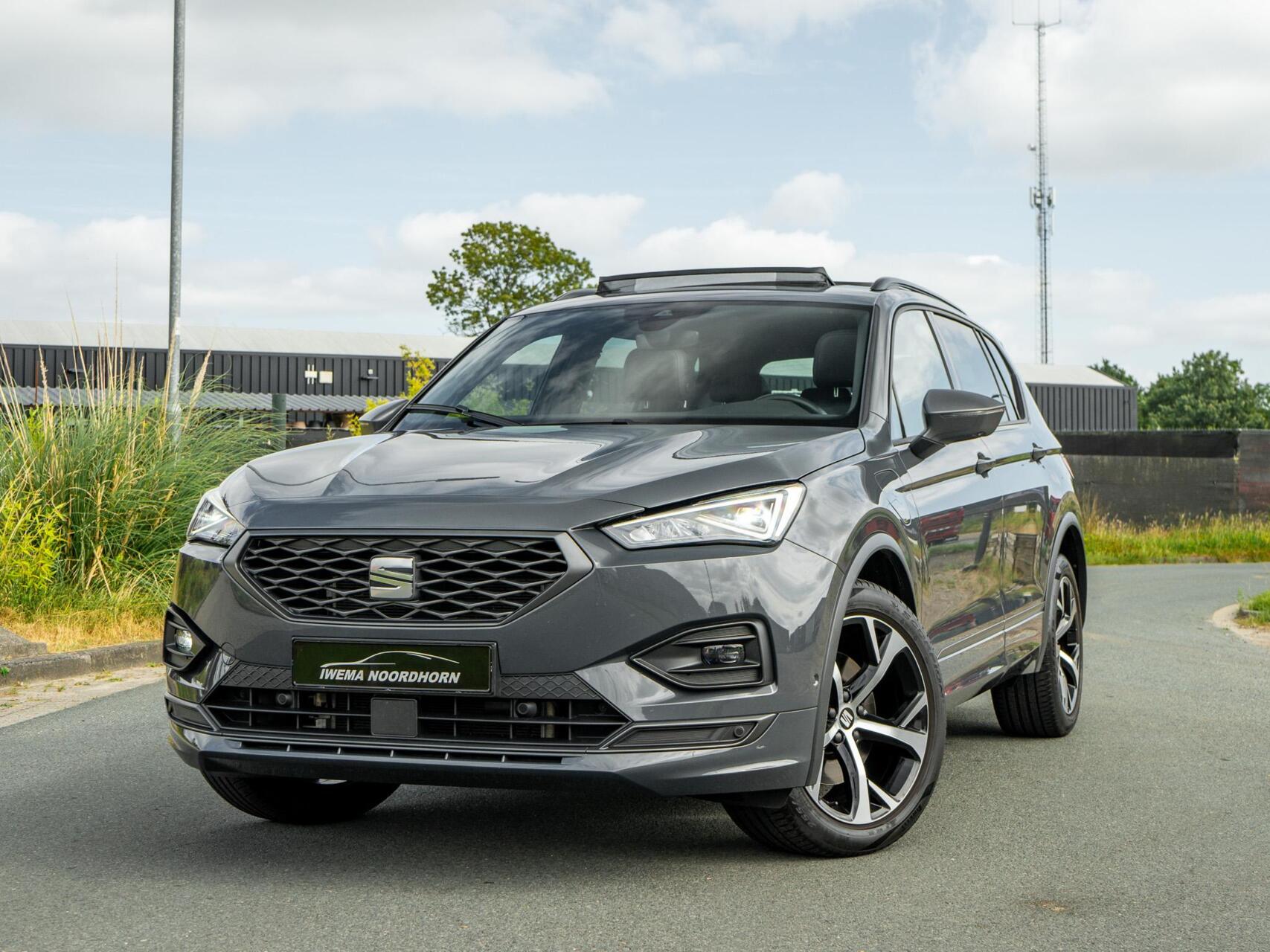 Seat Tarraco 1.4 TSI e-Hybrid FR|Panoramadak|Stoelverw.|Stuurverw.|Memory|Sportstuur|Trekhaak|Dodehoek assis.|Keyless| 2024 - voorkant