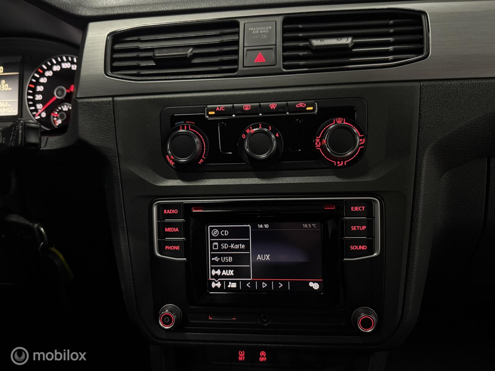 Foto van Volkswagen Caddy Combi
