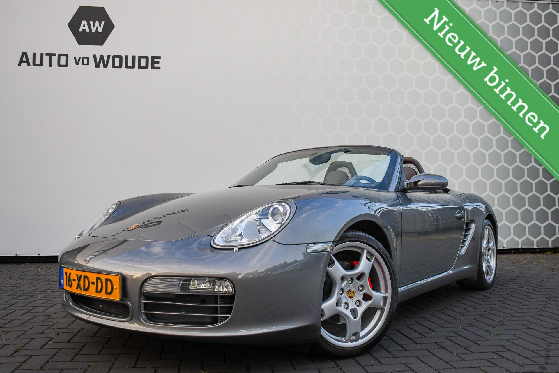 Porsche Boxster S 3.4 Tiptronic Cabrio Automaat 2007 - voorkant