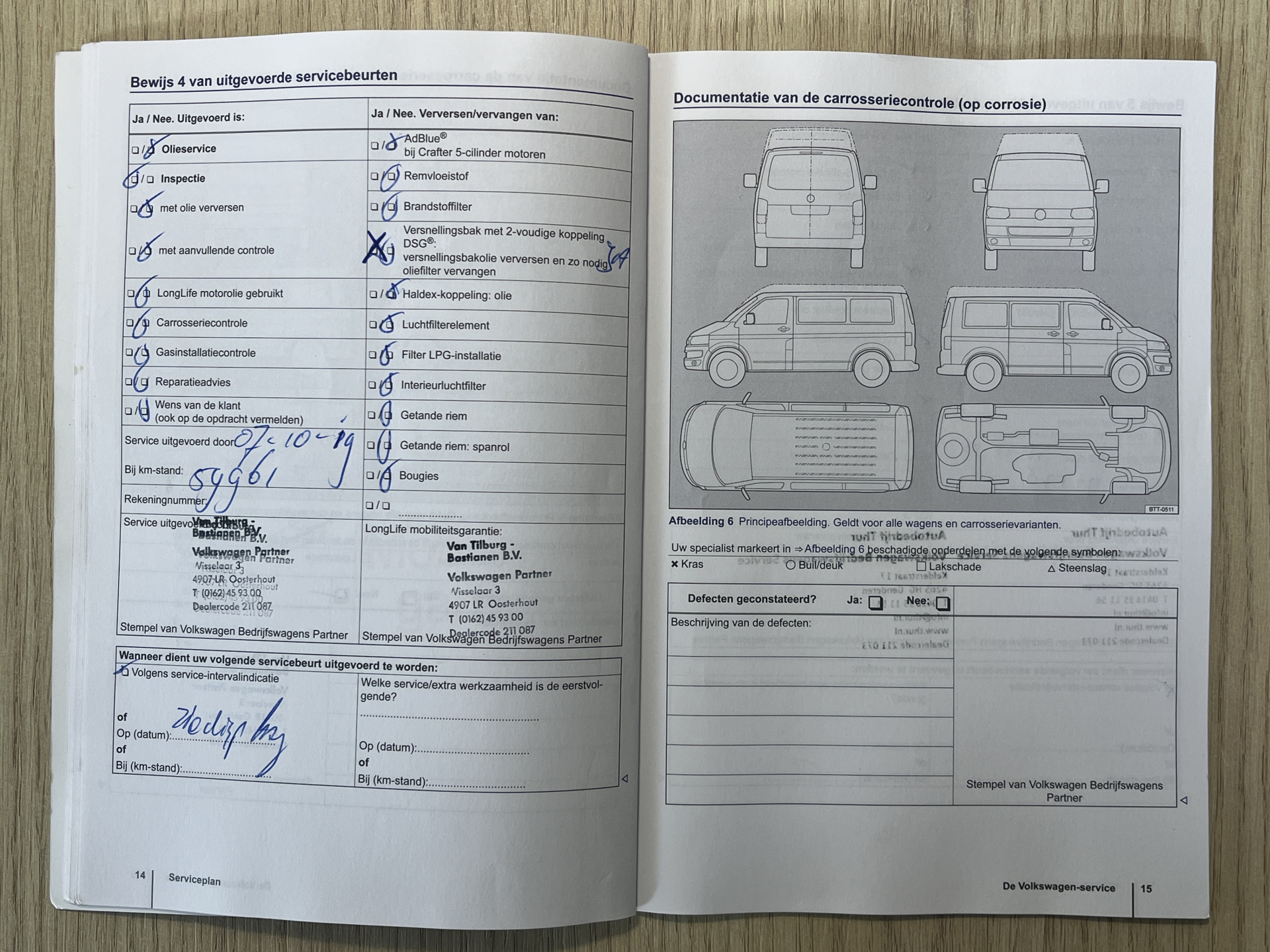 Foto van Volkswagen Kombi