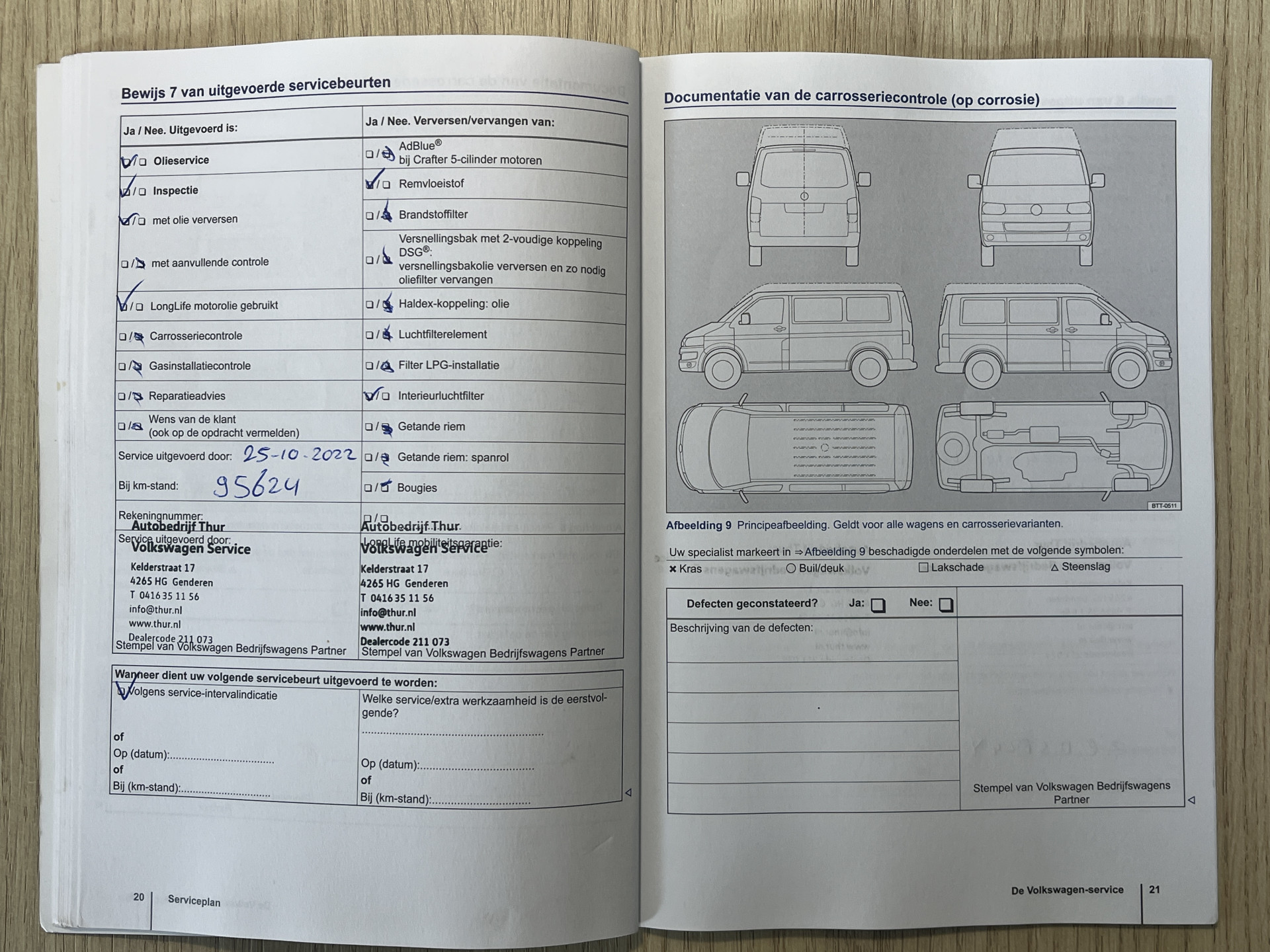 Foto van Volkswagen Kombi